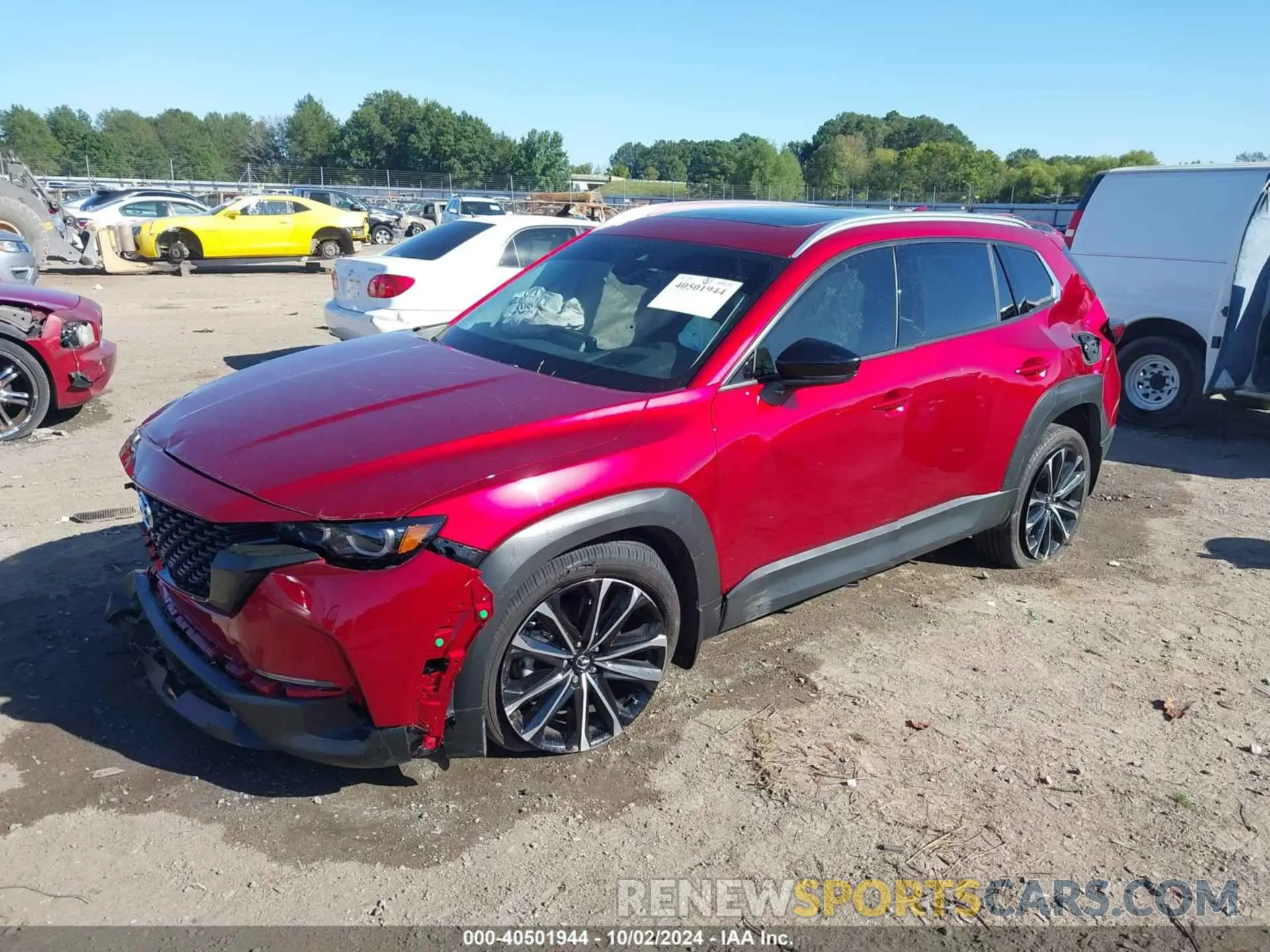 2 Photograph of a damaged car 7MMVABEM0RN171504 MAZDA CX-50 2024