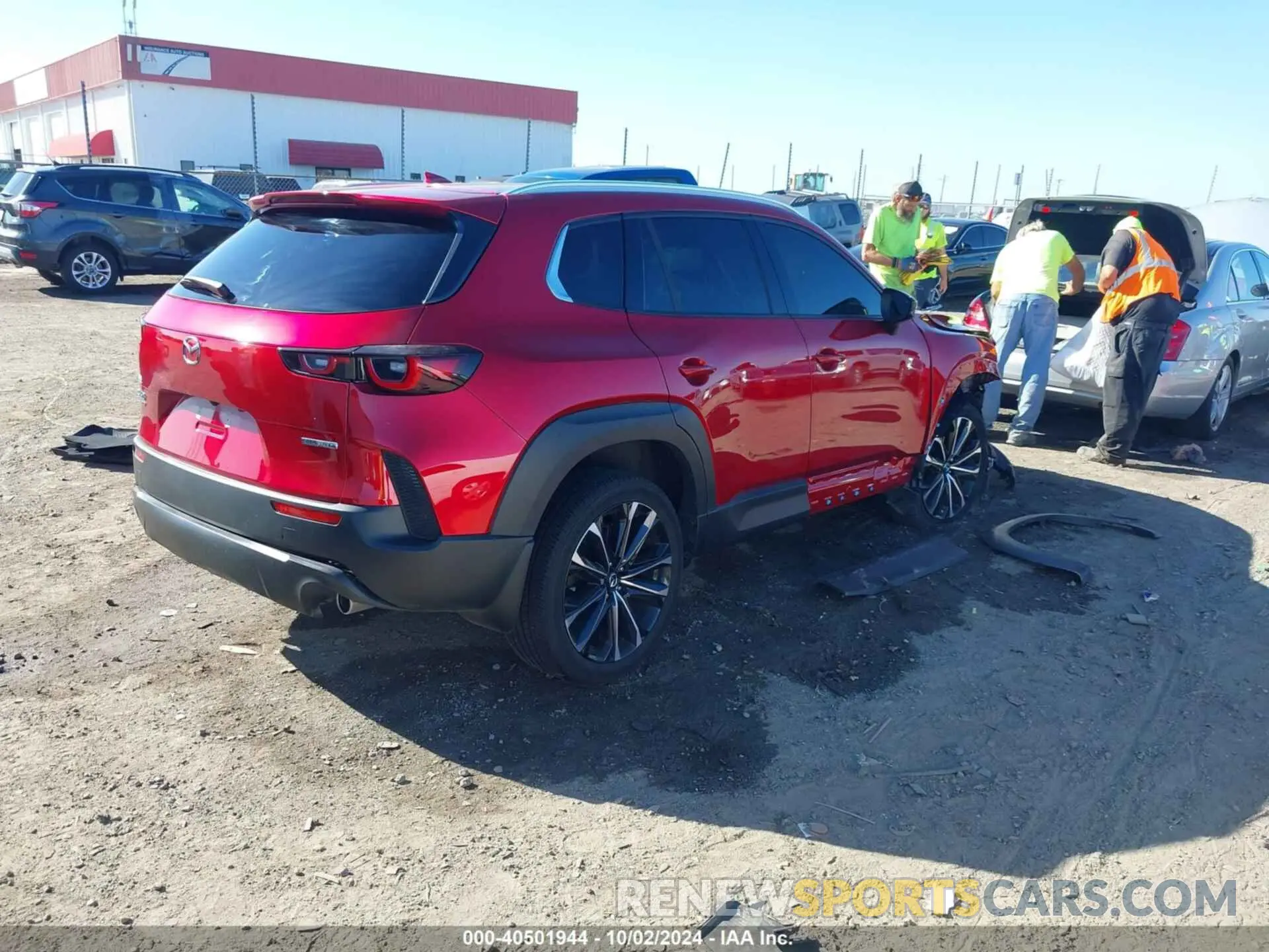 4 Photograph of a damaged car 7MMVABEM0RN171504 MAZDA CX-50 2024