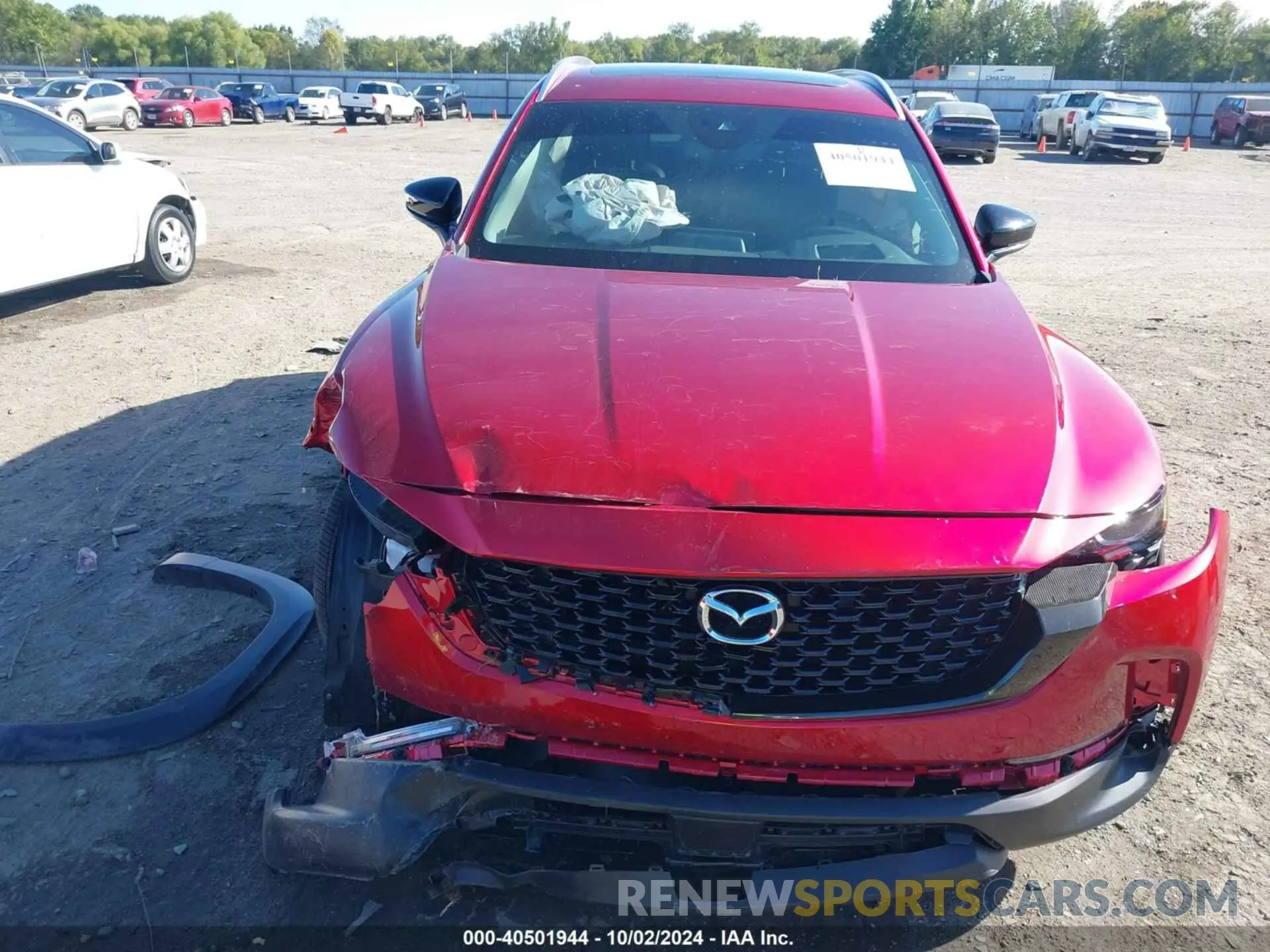 6 Photograph of a damaged car 7MMVABEM0RN171504 MAZDA CX-50 2024