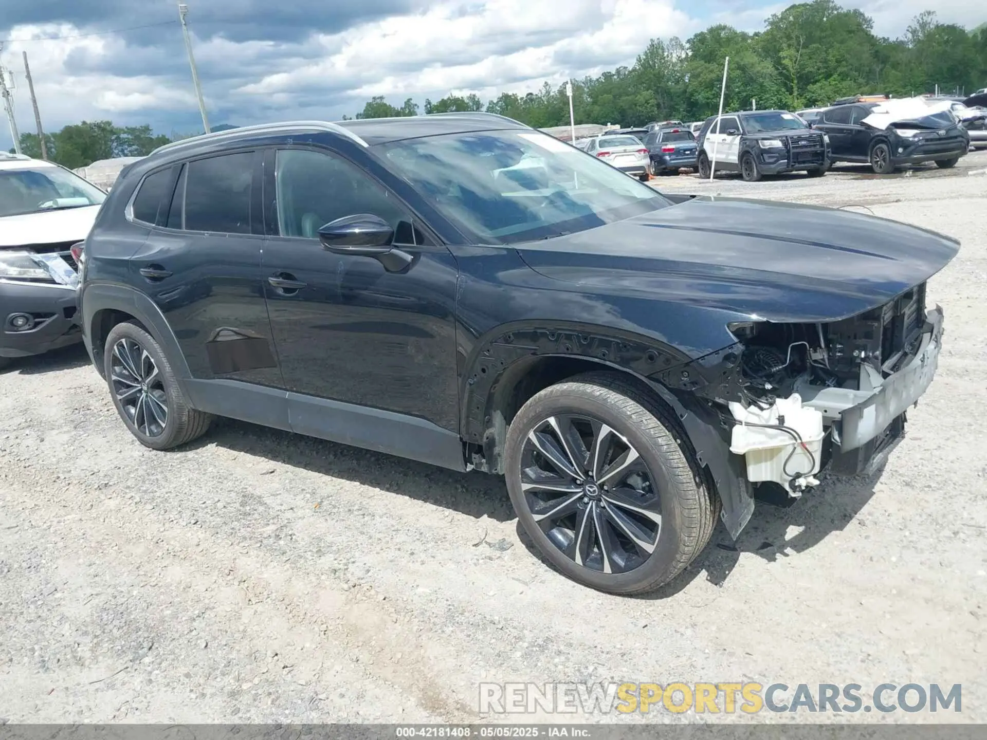 1 Photograph of a damaged car 7MMVABEM3RN168676 MAZDA CX-50 2024