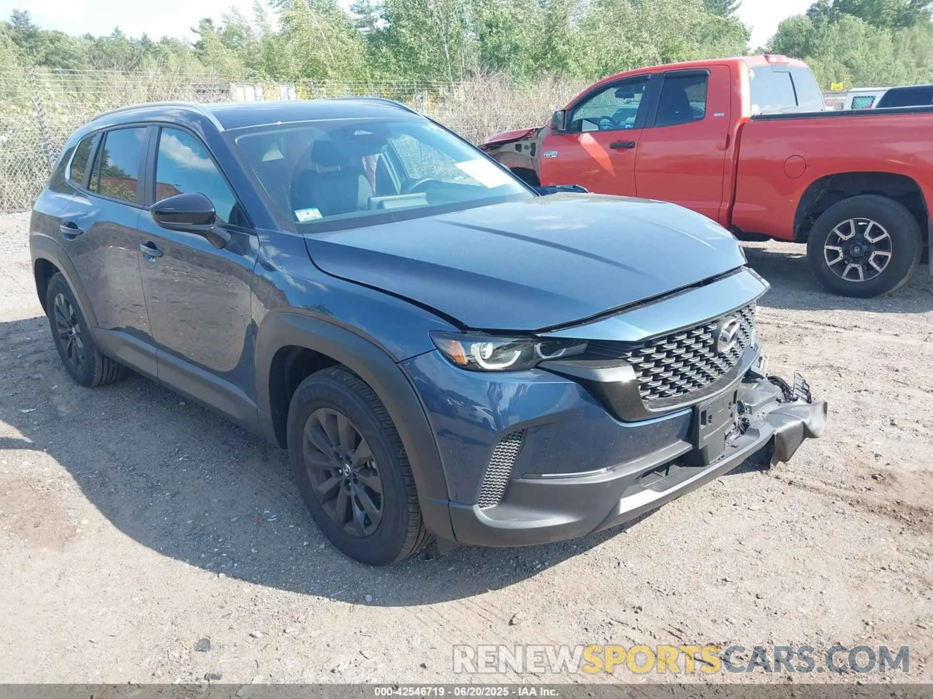 1 Photograph of a damaged car 7MMVABAM7SN337478 MAZDA CX-50 2025
