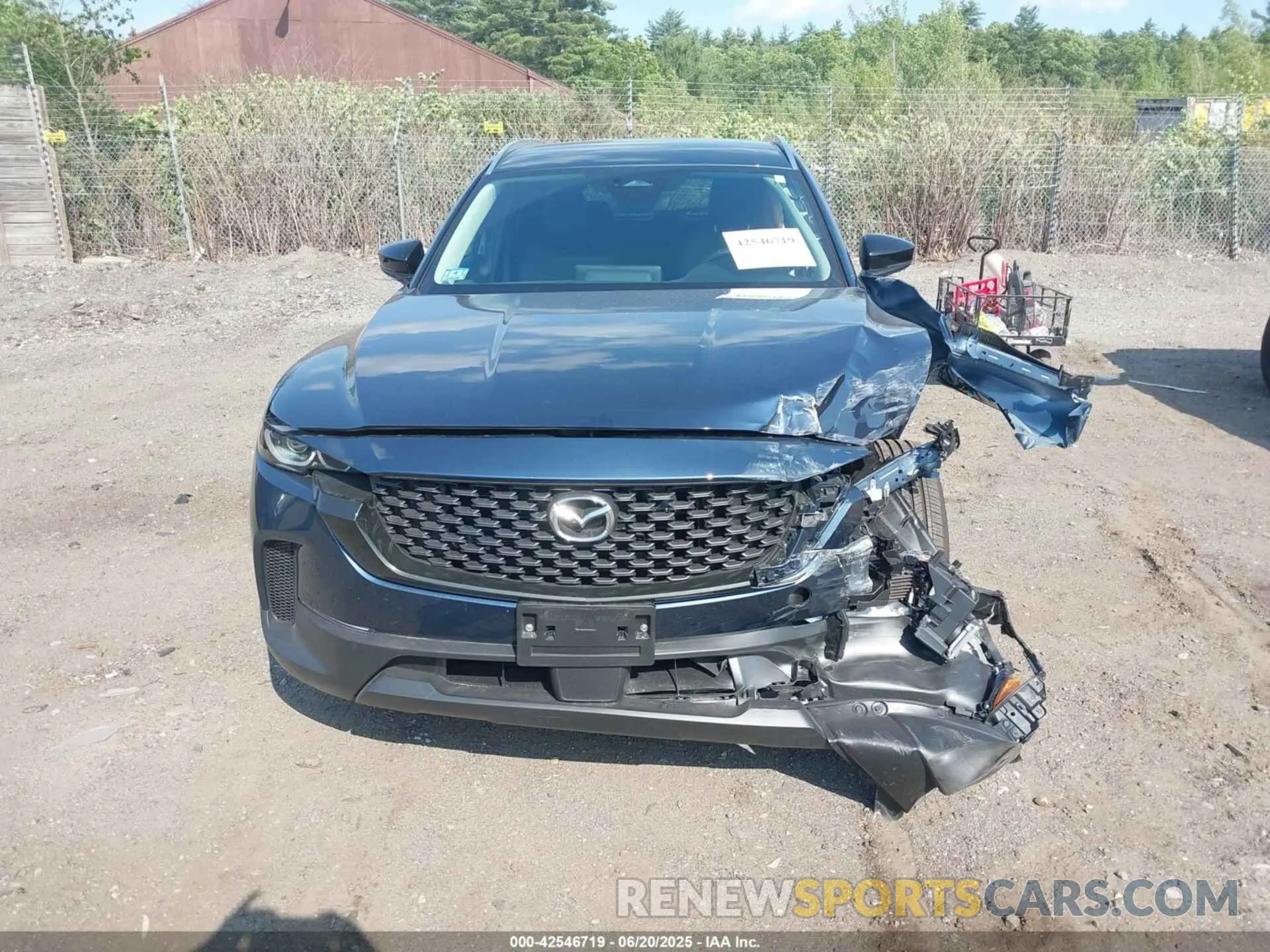 12 Photograph of a damaged car 7MMVABAM7SN337478 MAZDA CX-50 2025