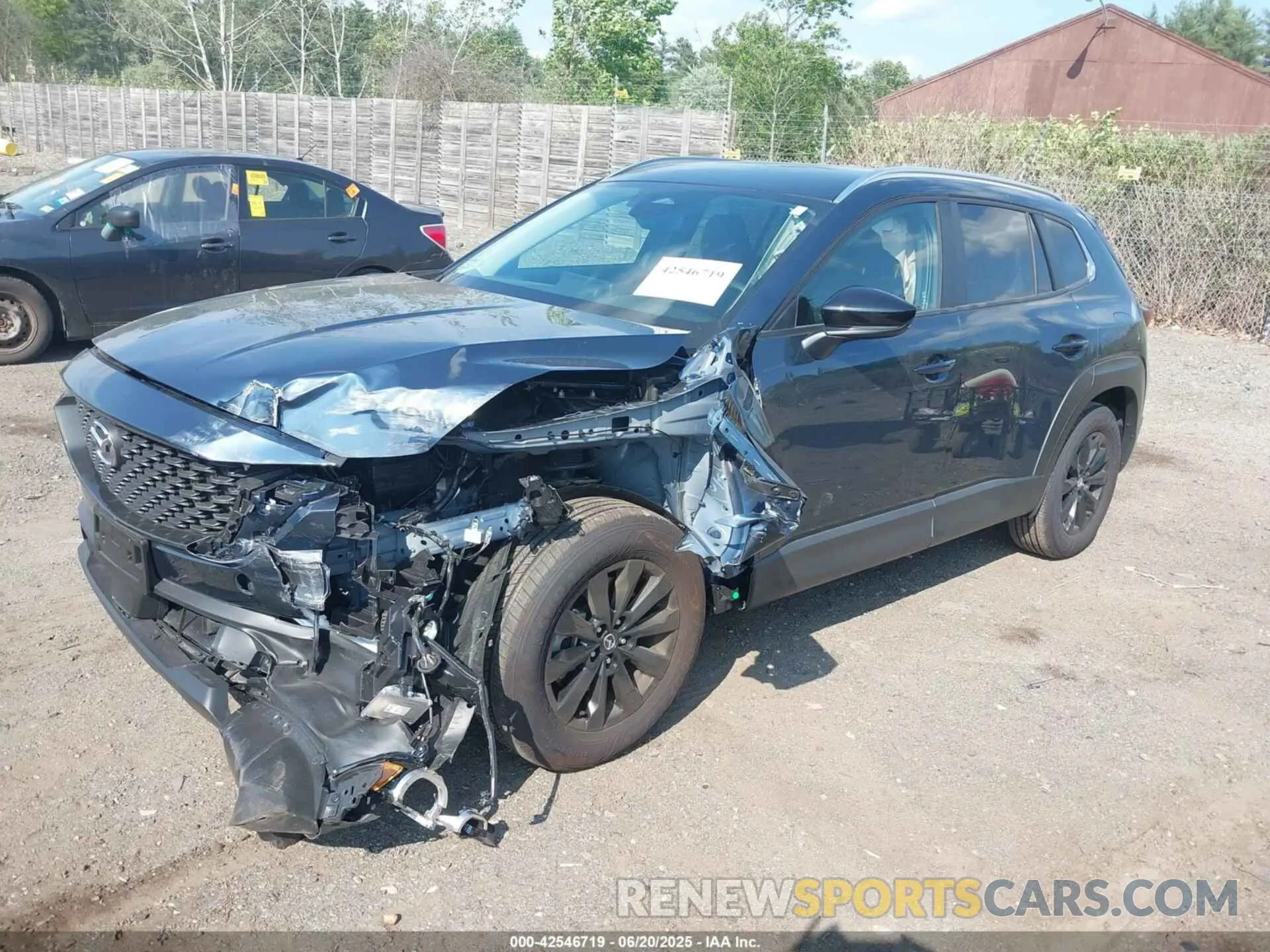 2 Photograph of a damaged car 7MMVABAM7SN337478 MAZDA CX-50 2025