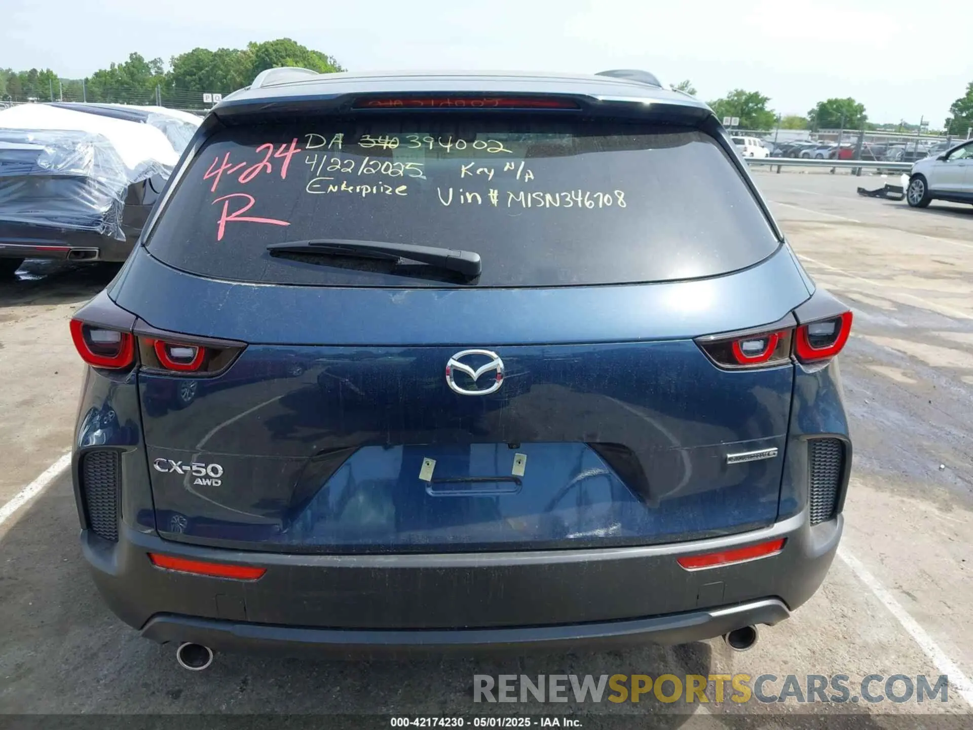 16 Фотография поврежденного автомобиля 7MMVABBM1SN346708 MAZDA CX-50 2025