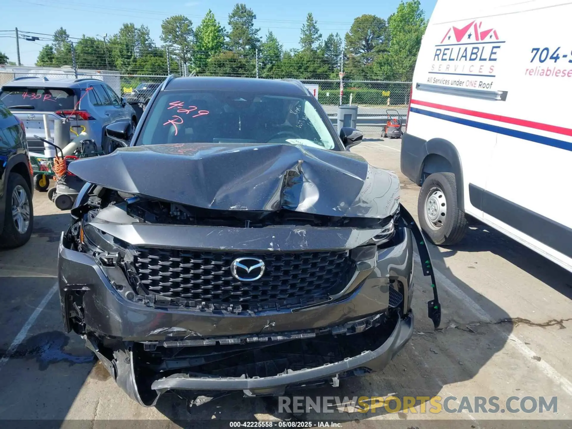 12 Photograph of a damaged car 7MMVABBM5SN305546 MAZDA CX-50 2025