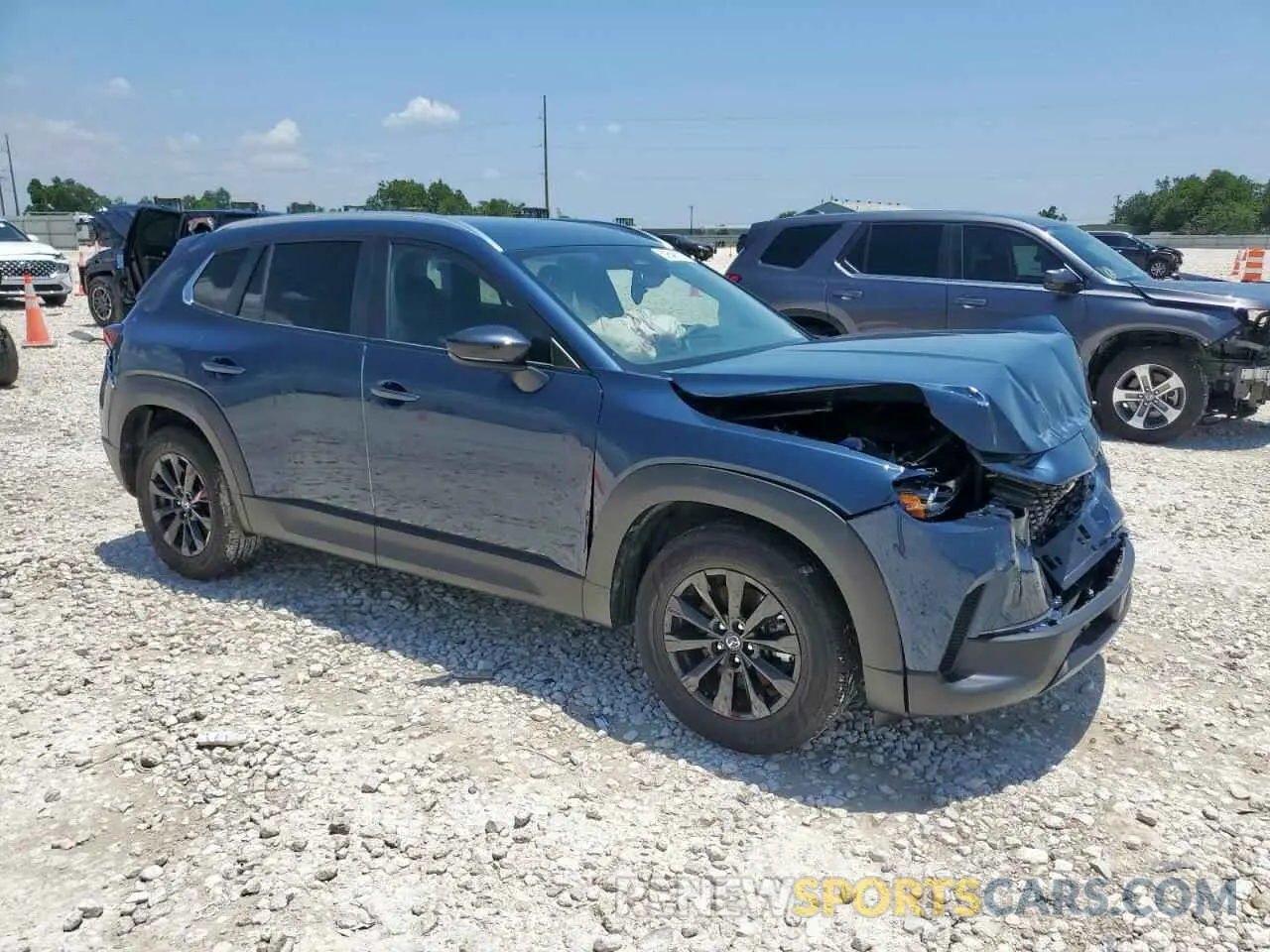 4 Photograph of a damaged car 7MMVABBM5SN334657 MAZDA CX-50 2025