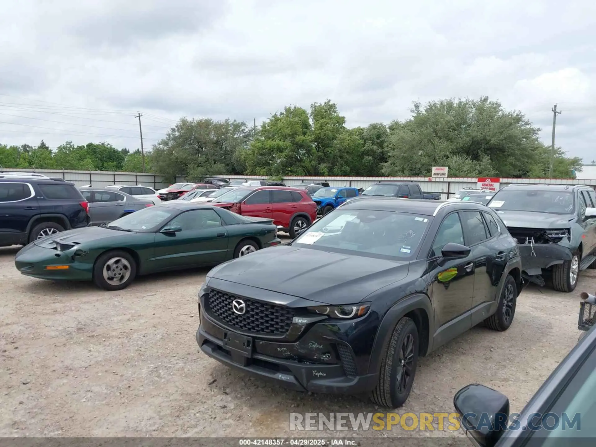 2 Photograph of a damaged car 7MMVABBM7SN341657 MAZDA CX-50 2025