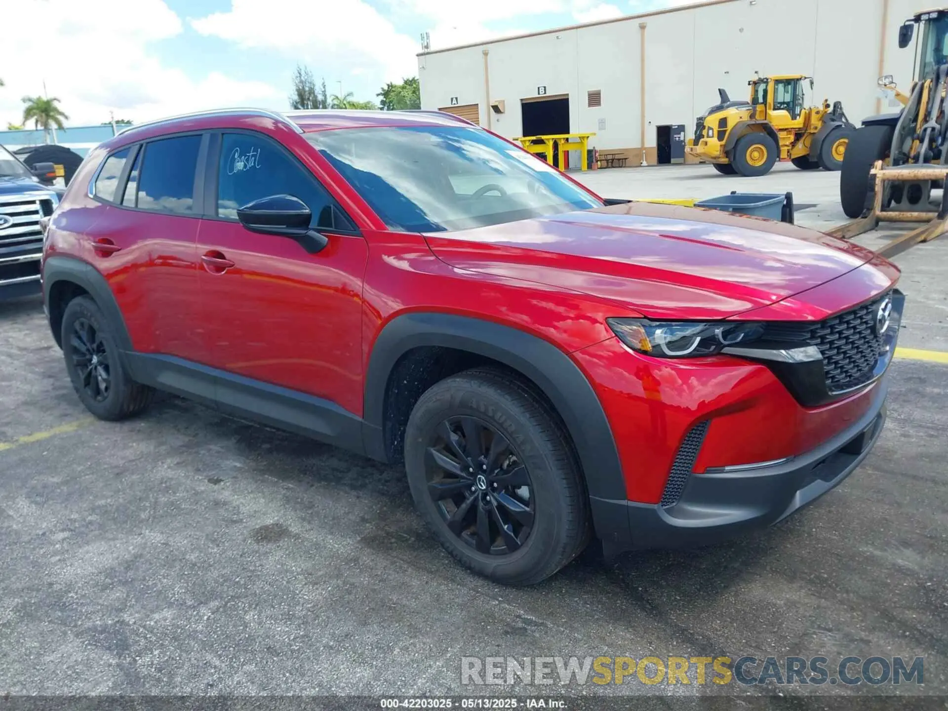 1 Photograph of a damaged car 7MMVABBM9SN332278 MAZDA CX-50 2025
