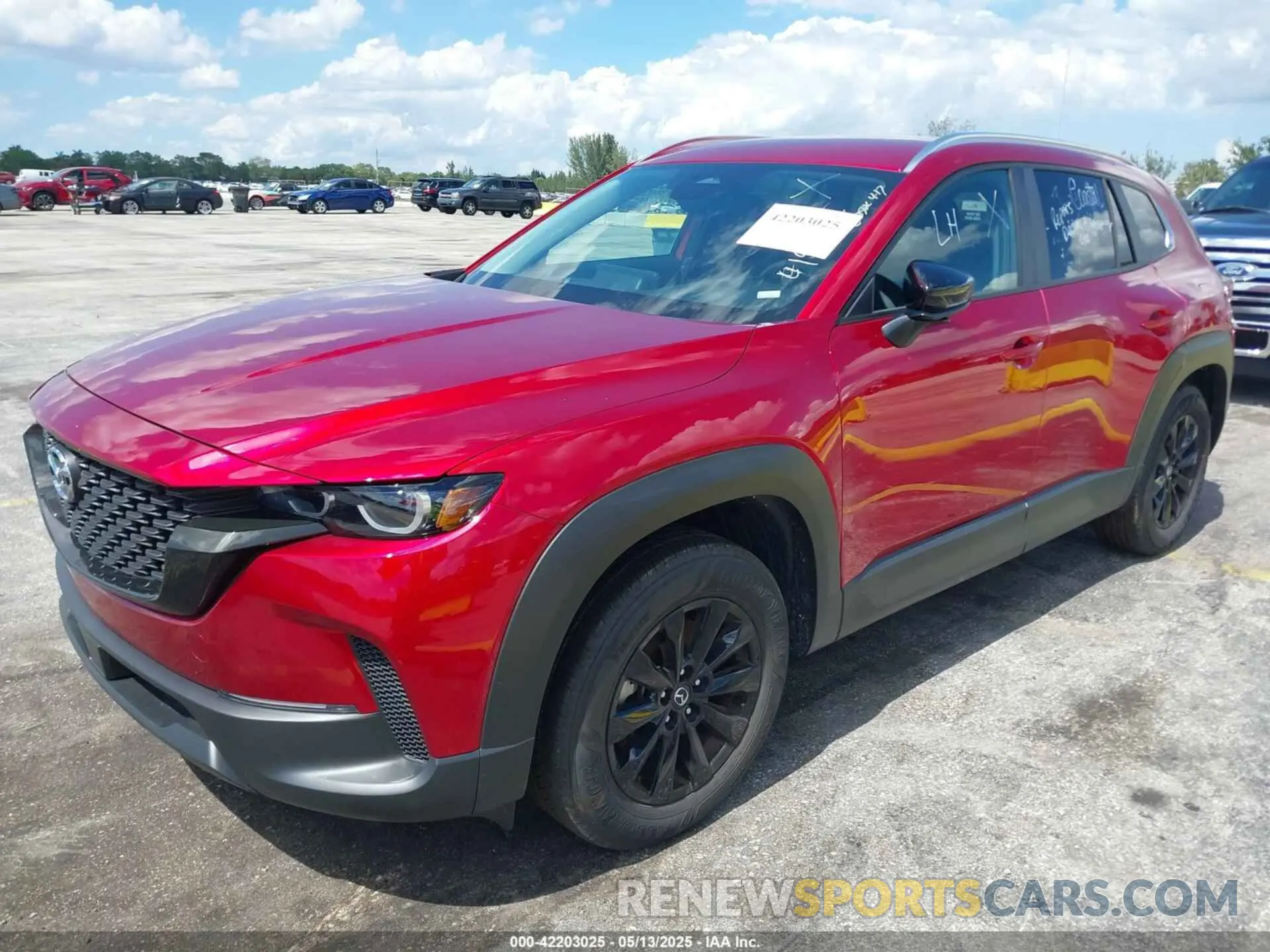 2 Photograph of a damaged car 7MMVABBM9SN332278 MAZDA CX-50 2025
