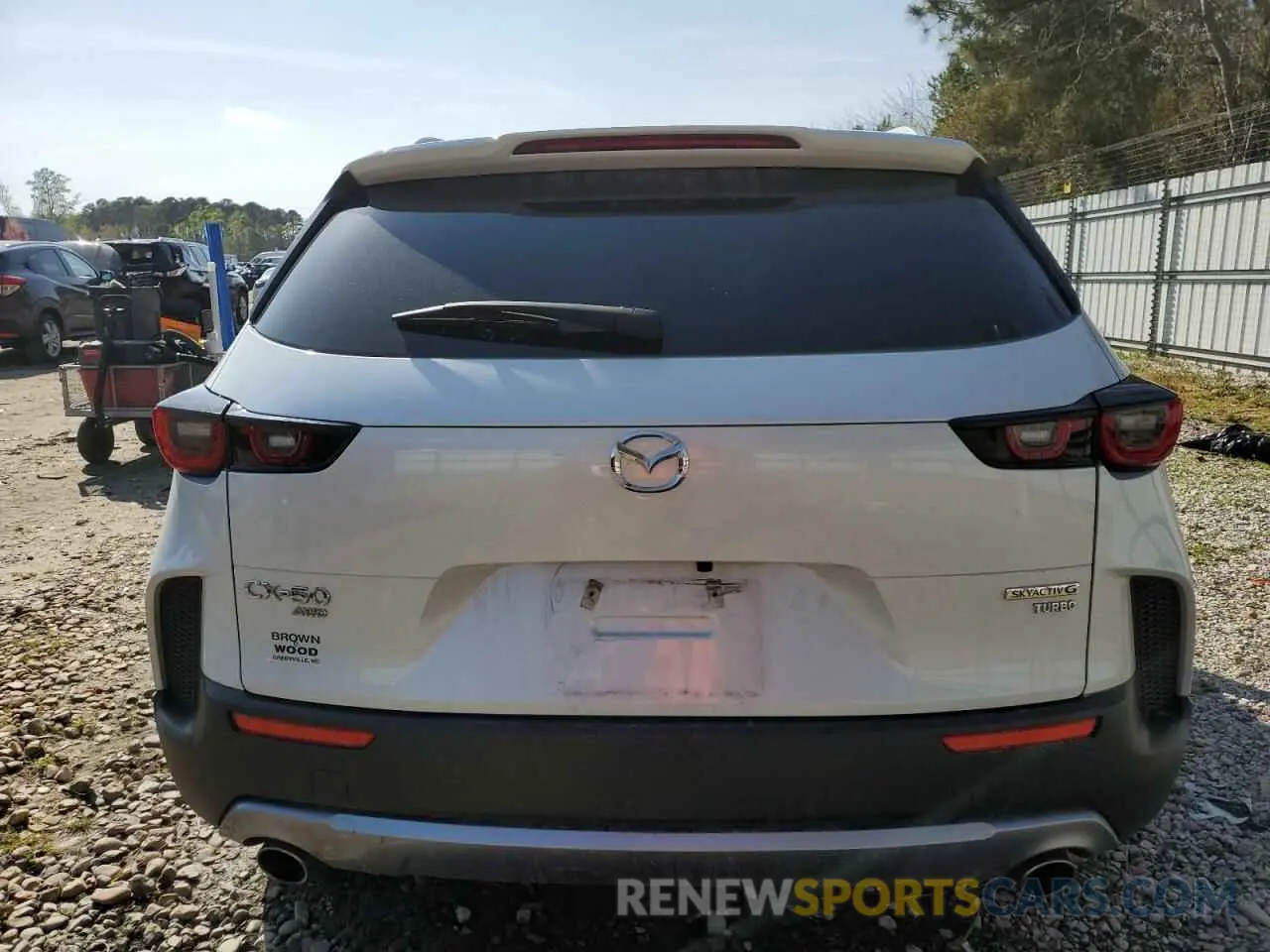6 Photograph of a damaged car 7MMVABXY3PN146366 MAZDA CX-50 BASE 2023