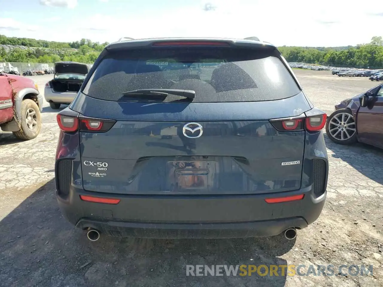 6 Photograph of a damaged car 7MMVABCM4PN143480 MAZDA CX-50 PREF 2023