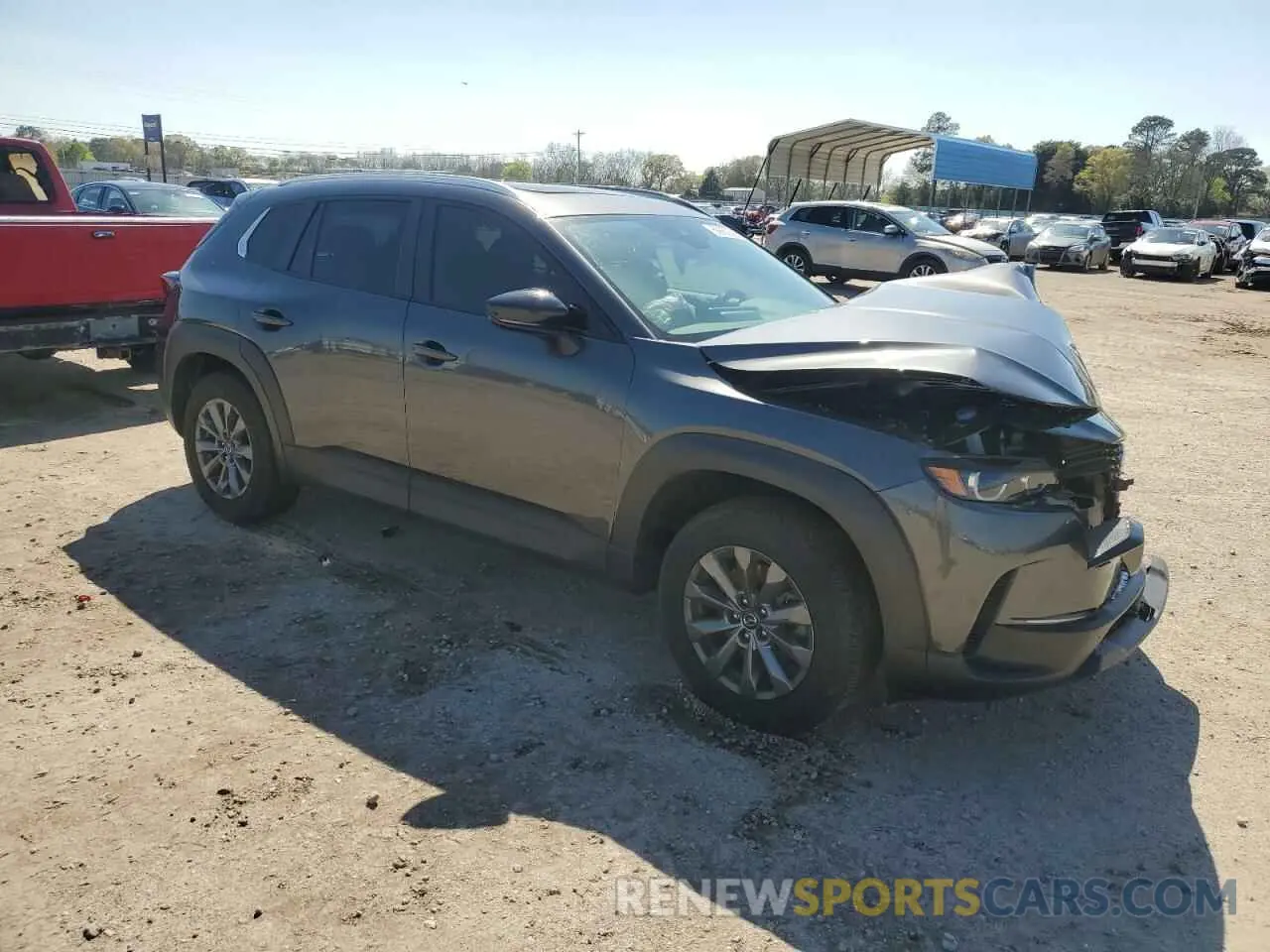 4 Photograph of a damaged car 7MMVABCM6PN145781 MAZDA CX-50 PREF 2023
