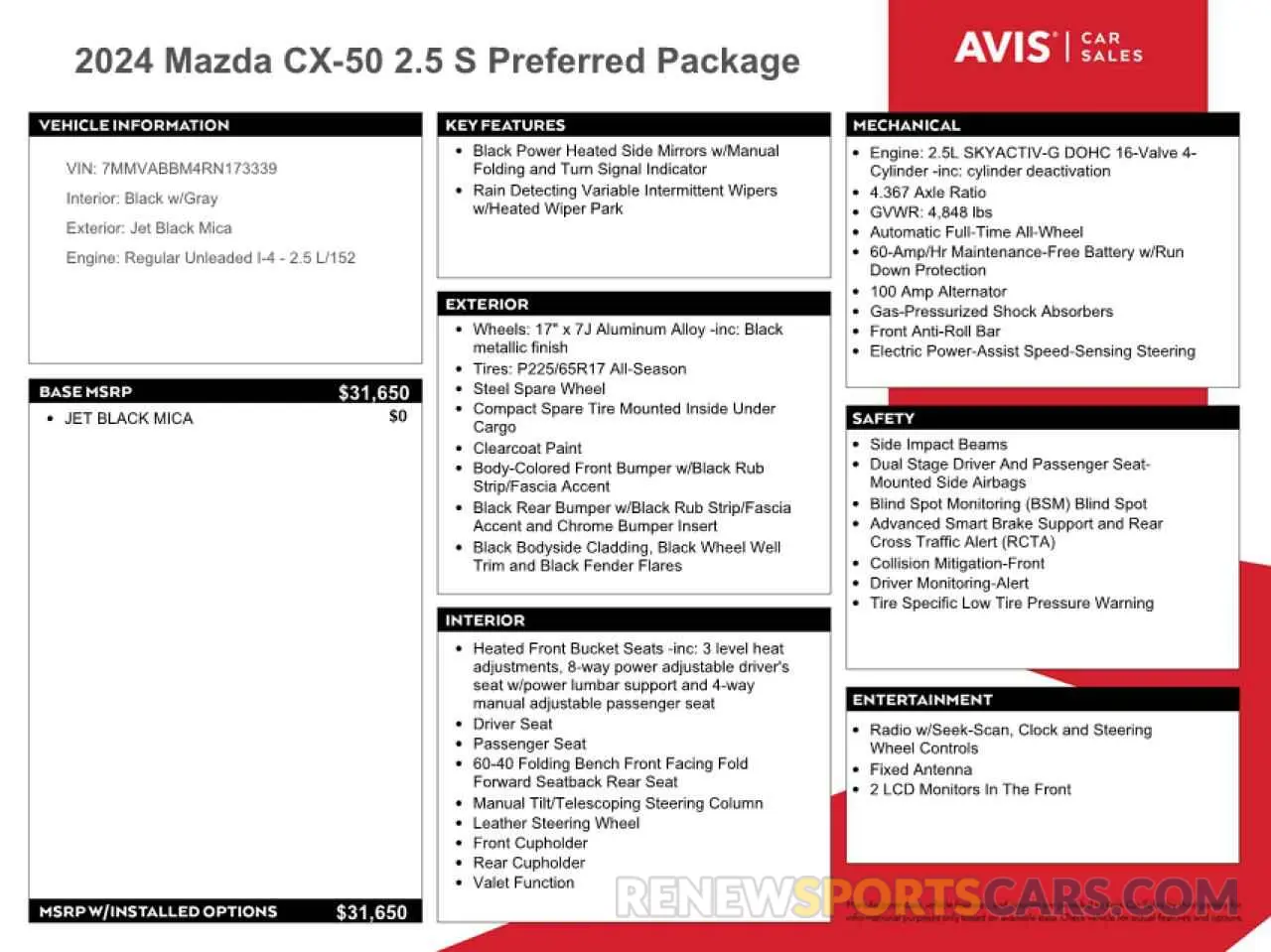 13 Фотография поврежденного автомобиля 7MMVABBM4RN173339 MAZDA CX-50 PREF 2024