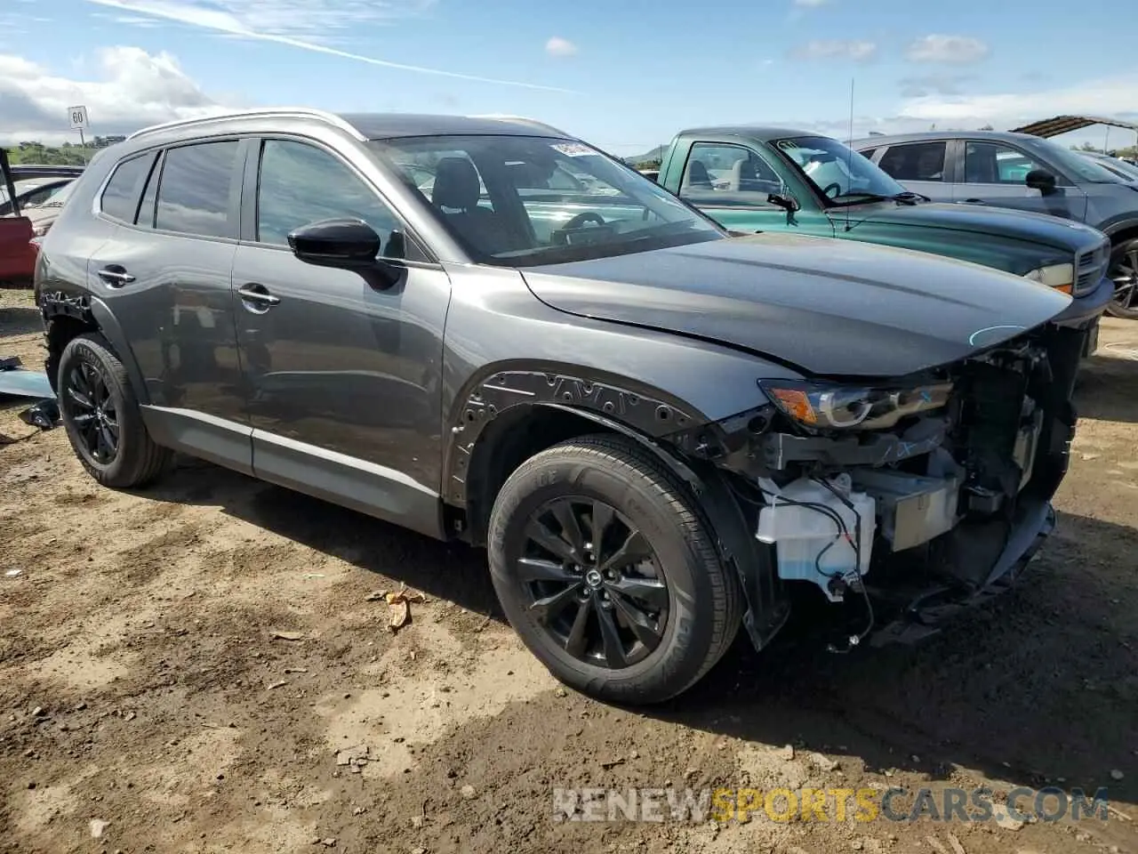 4 Photograph of a damaged car 7MMVABBM9RN167763 MAZDA CX-50 PREF 2024