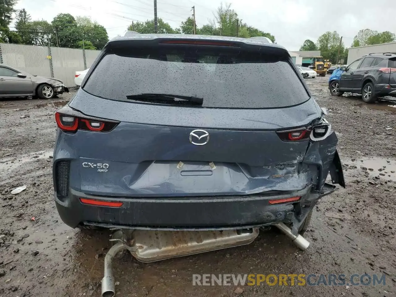 6 Photograph of a damaged car 7MMVABBM4SN304906 MAZDA CX-50 PREF 2025