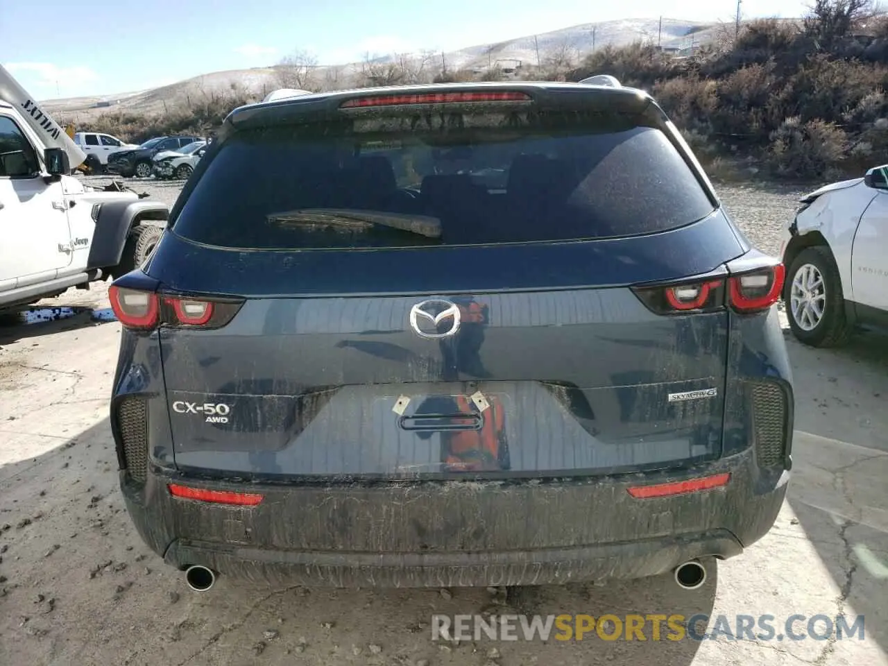 6 Photograph of a damaged car 7MMVABBM5SN344282 MAZDA CX-50 PREF 2025