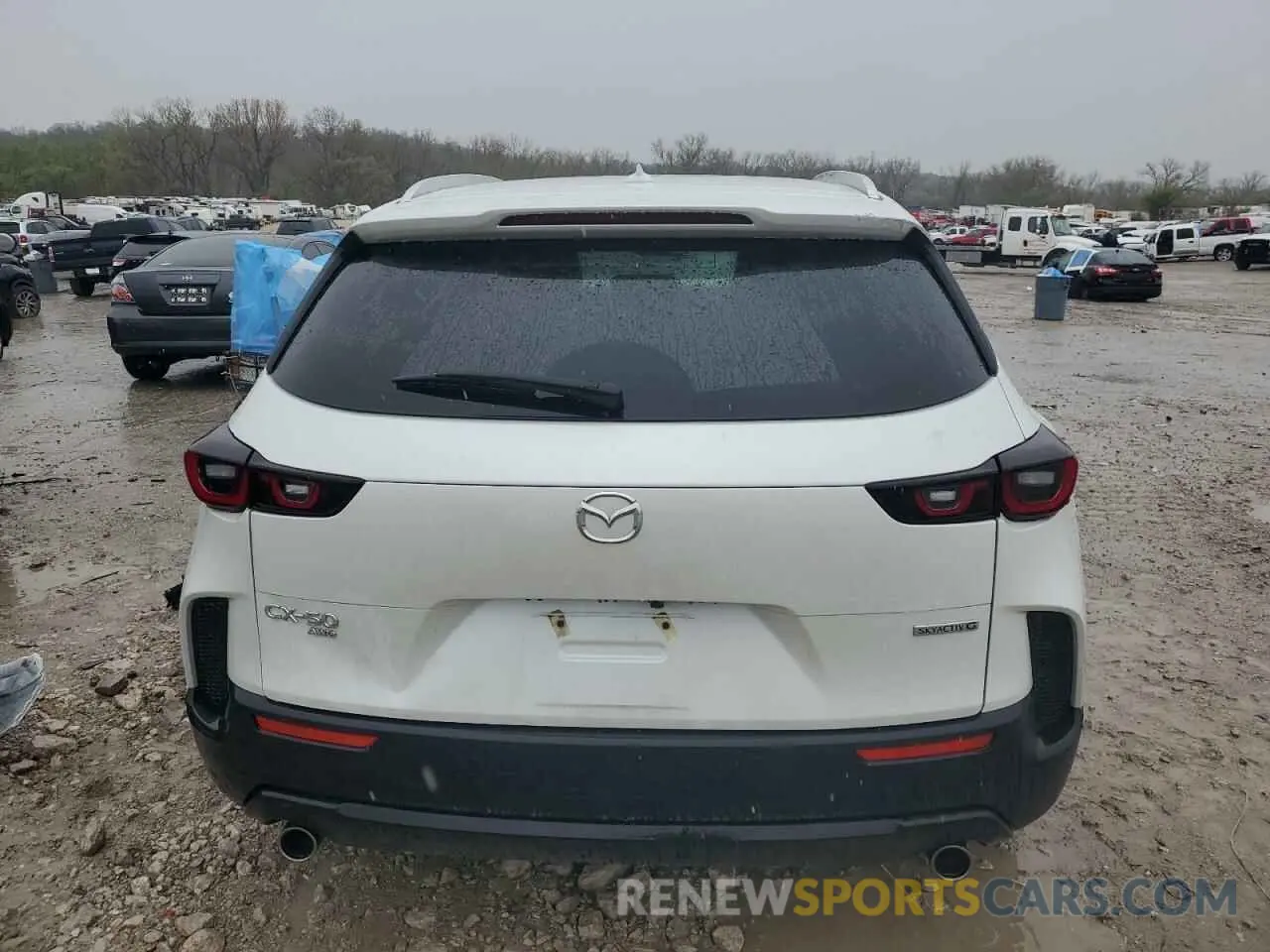 6 Photograph of a damaged car 7MMVABEM0PN133946 MAZDA CX-50 PREM 2023