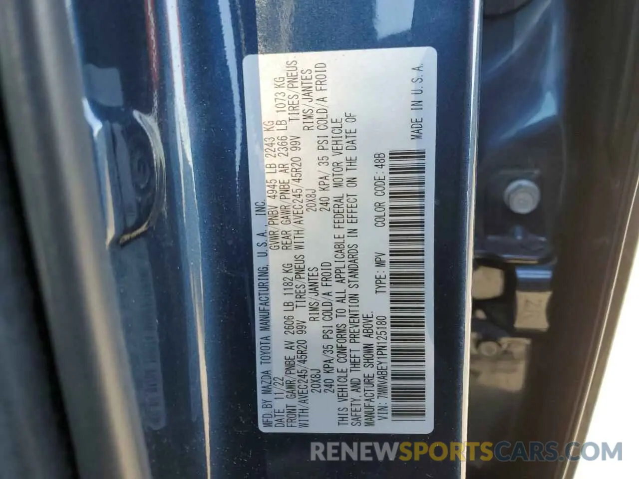 13 Фотография поврежденного автомобиля 7MMVABEY1PN125180 MAZDA CX-50 PREM 2023