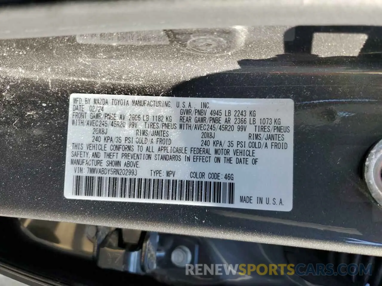 13 Фотография поврежденного автомобиля 7MMVABDY5RN202993 MAZDA CX-50 PREM 2024