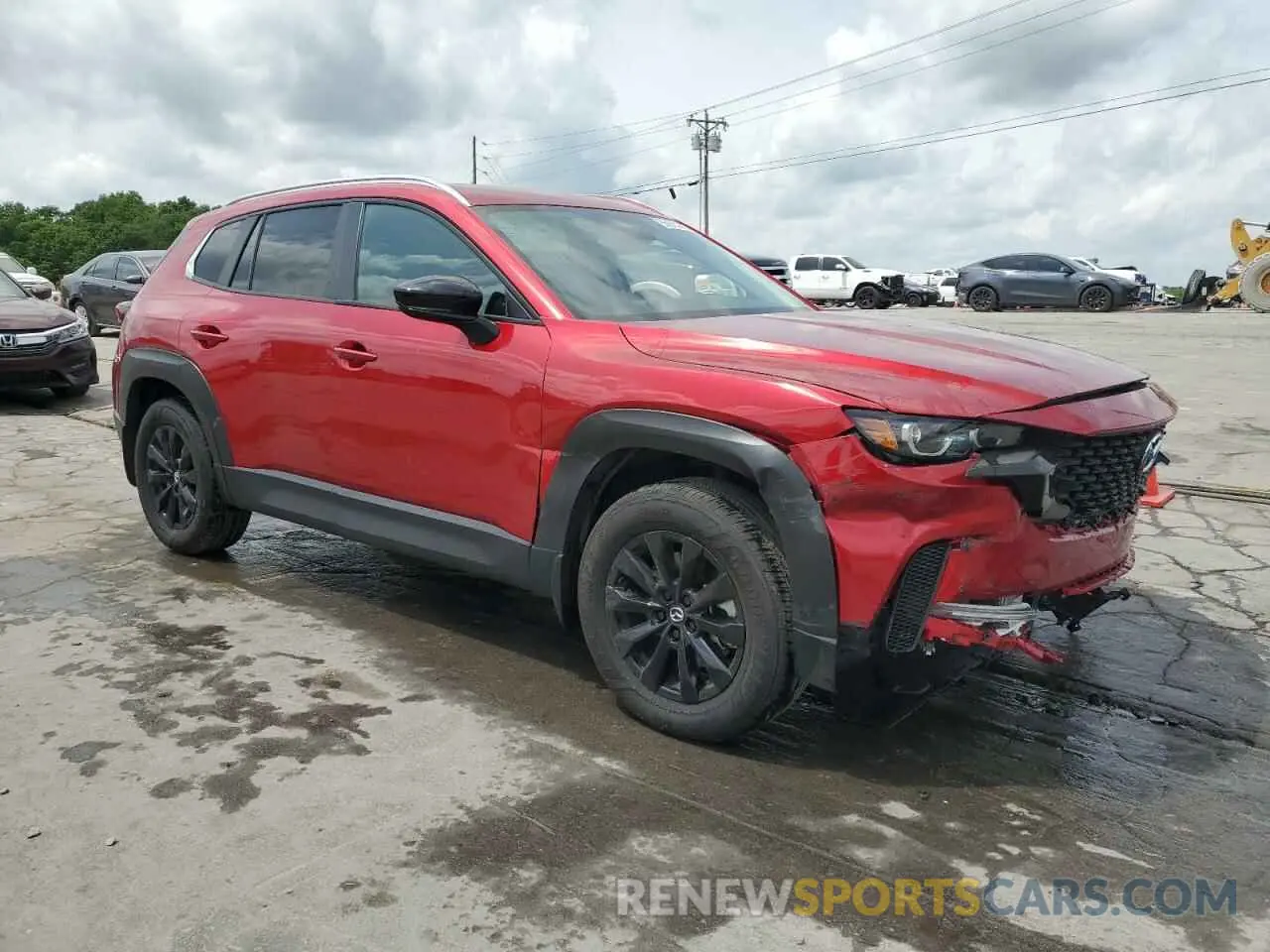 4 Photograph of a damaged car 7MMVABDM7SN306484 MAZDA CX-50 PREM 2025