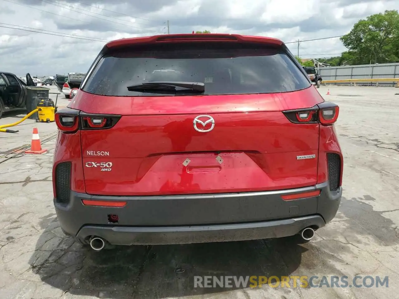 6 Photograph of a damaged car 7MMVABDM7SN306484 MAZDA CX-50 PREM 2025