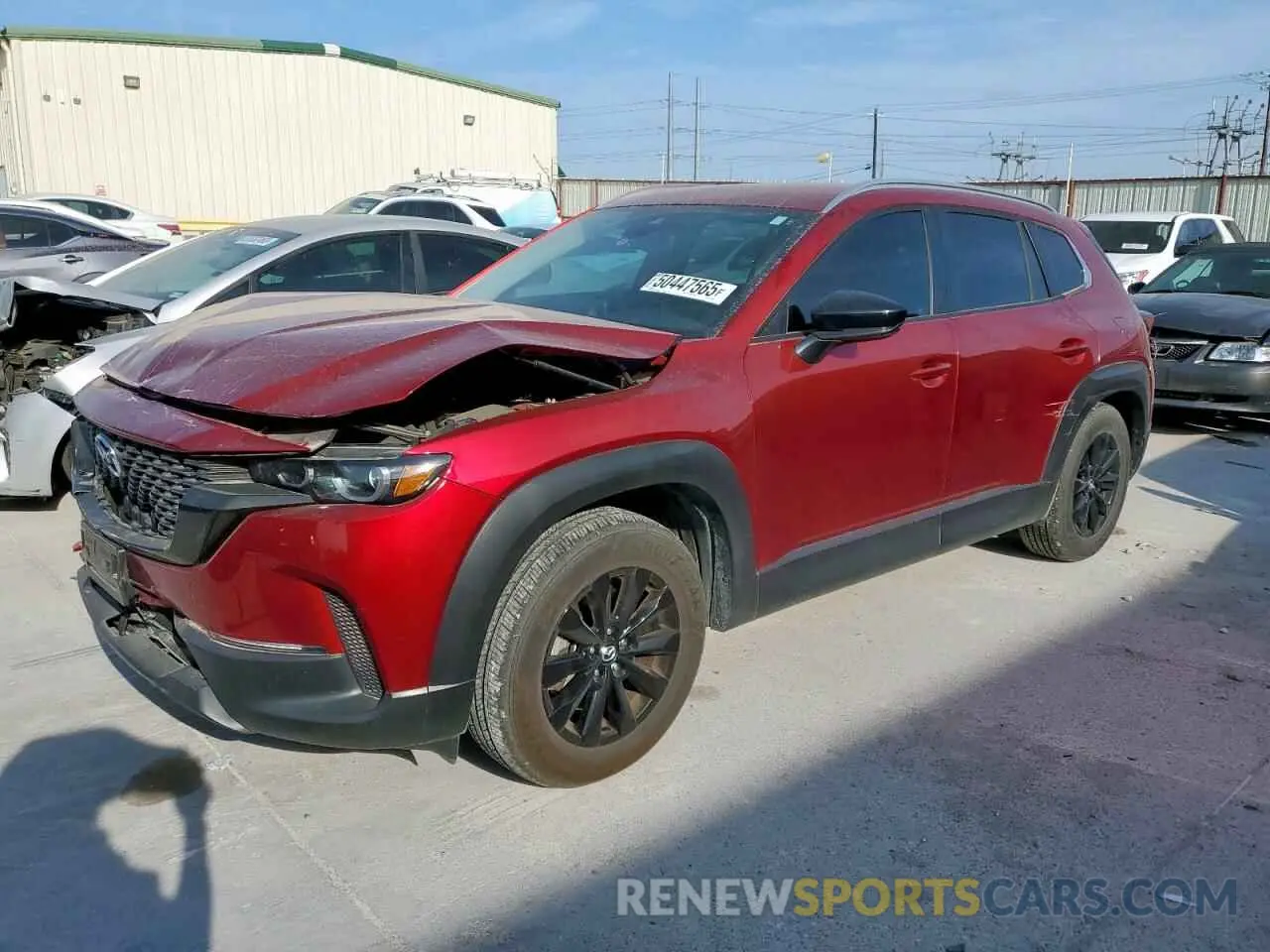 1 Фотография поврежденного автомобиля 7MMVABAM7RN194459 MAZDA CX-50 SELE 2024