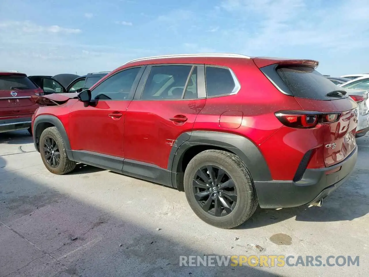 2 Фотография поврежденного автомобиля 7MMVABAM7RN194459 MAZDA CX-50 SELE 2024