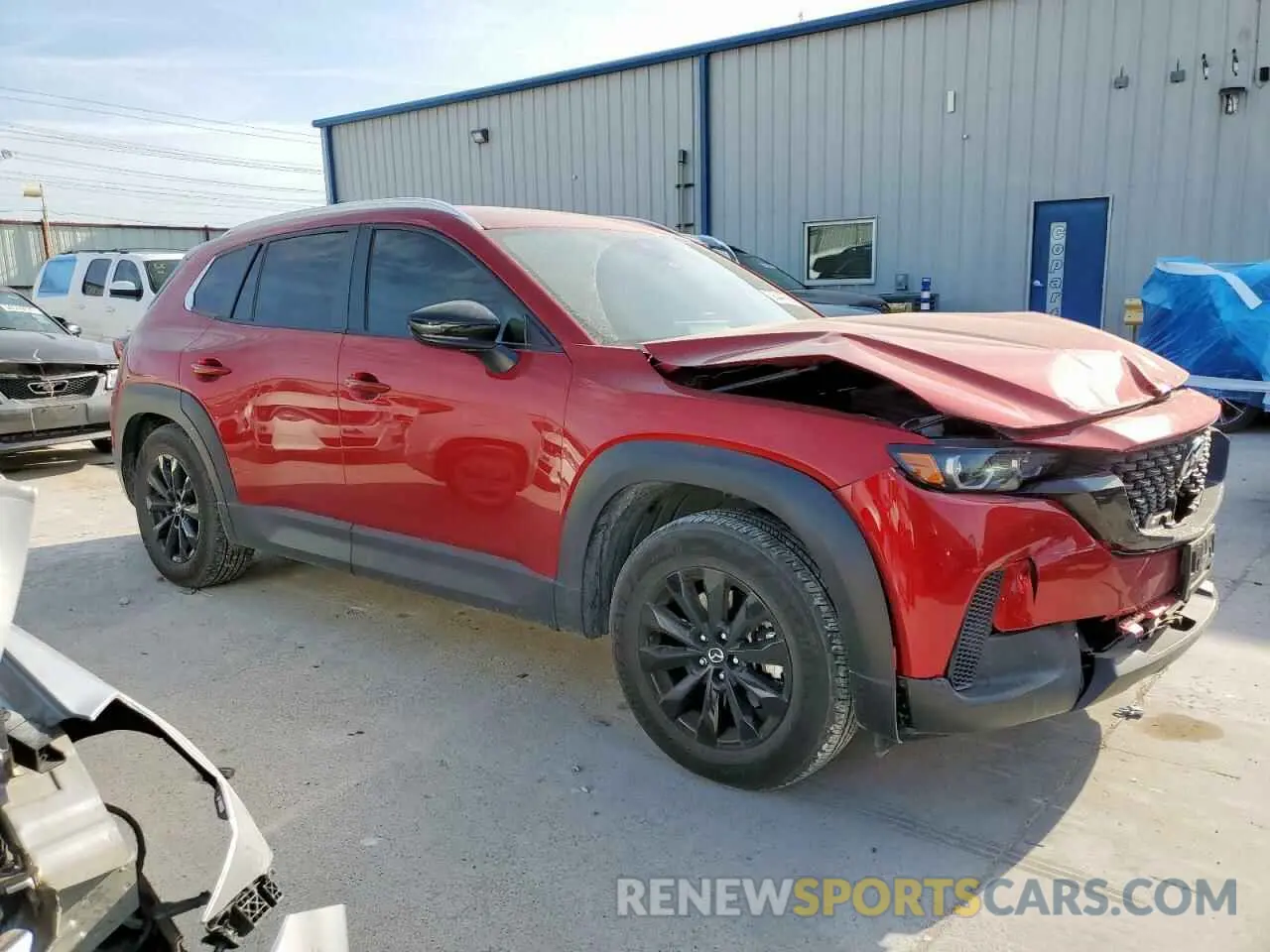 4 Фотография поврежденного автомобиля 7MMVABAM7RN194459 MAZDA CX-50 SELE 2024