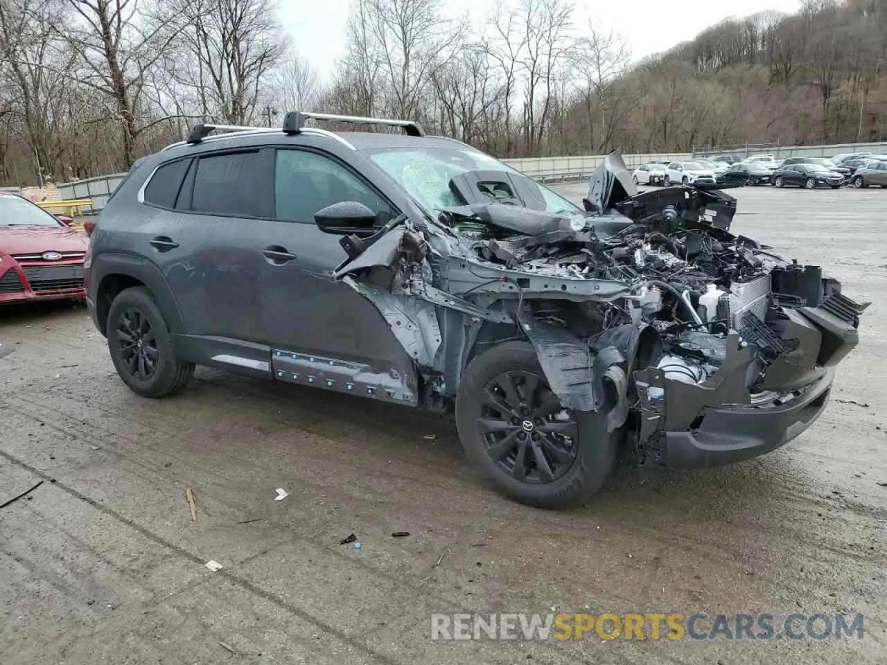 4 Фотография поврежденного автомобиля 7MMVABAM9SN323808 MAZDA CX-50 SELE 2025