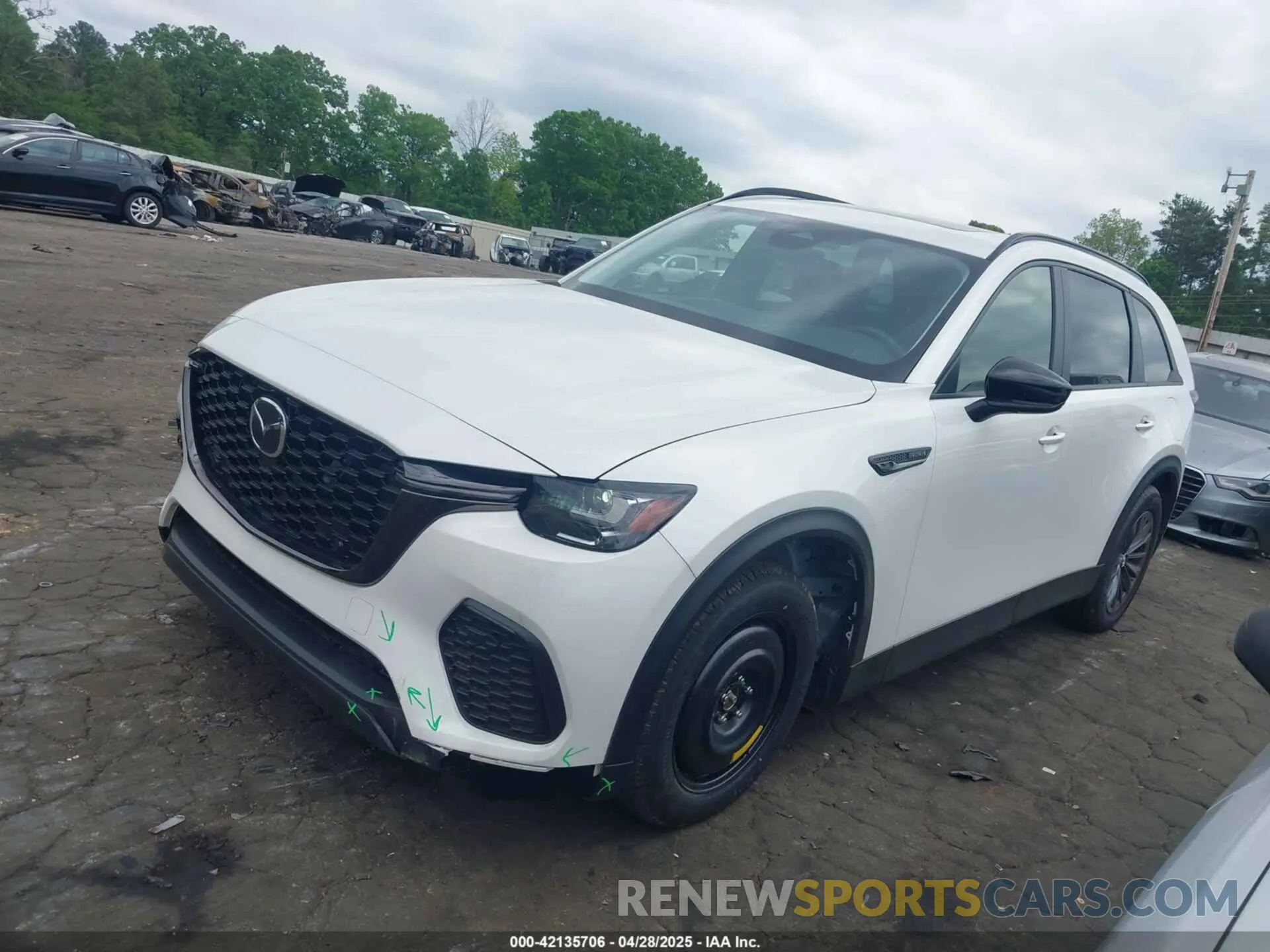 2 Photograph of a damaged car JM3KJBHD4S1122583 MAZDA CX-70 2025