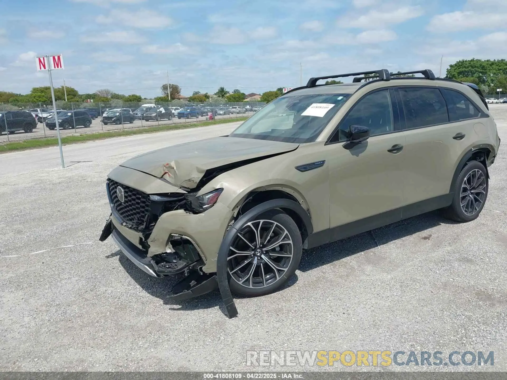 2 Фотография поврежденного автомобиля JM3KJDHA9S1100774 MAZDA CX-70 PHEV 2025