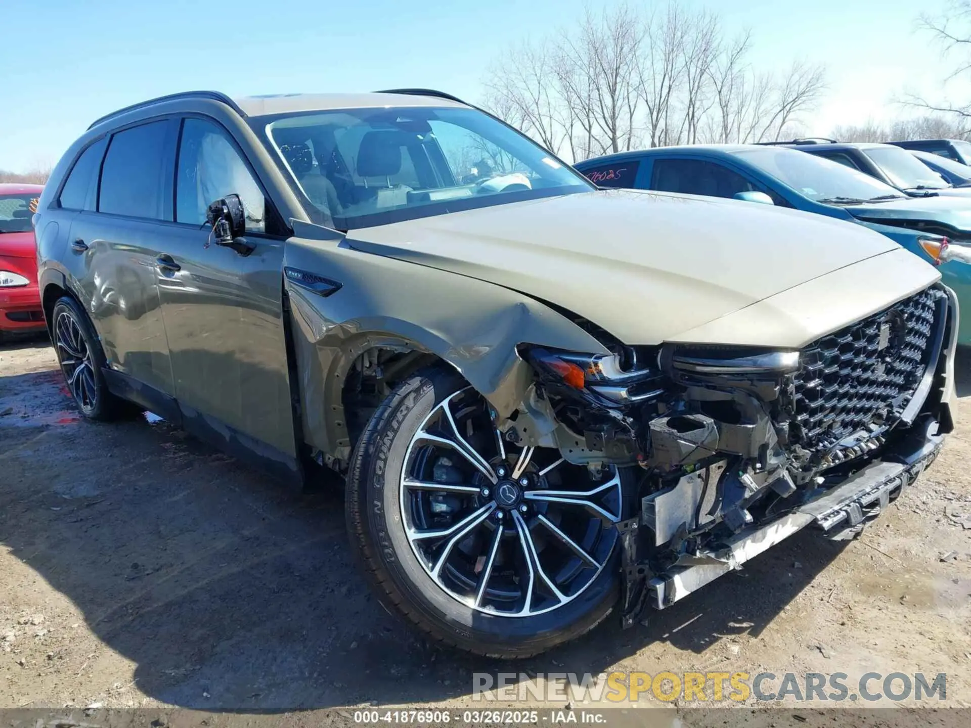1 Фотография поврежденного автомобиля JM3KJDHAXS1108656 MAZDA CX-70 PHEV 2025