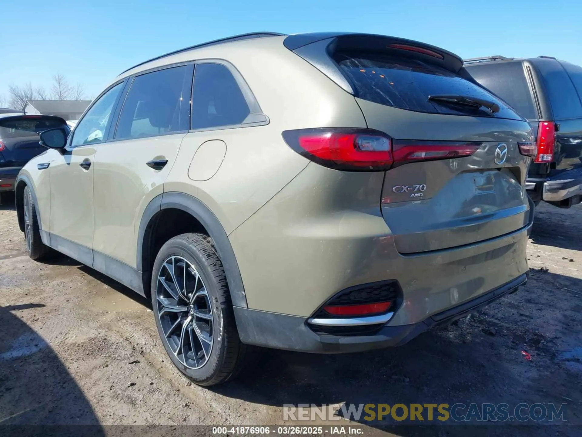 3 Фотография поврежденного автомобиля JM3KJDHAXS1108656 MAZDA CX-70 PHEV 2025