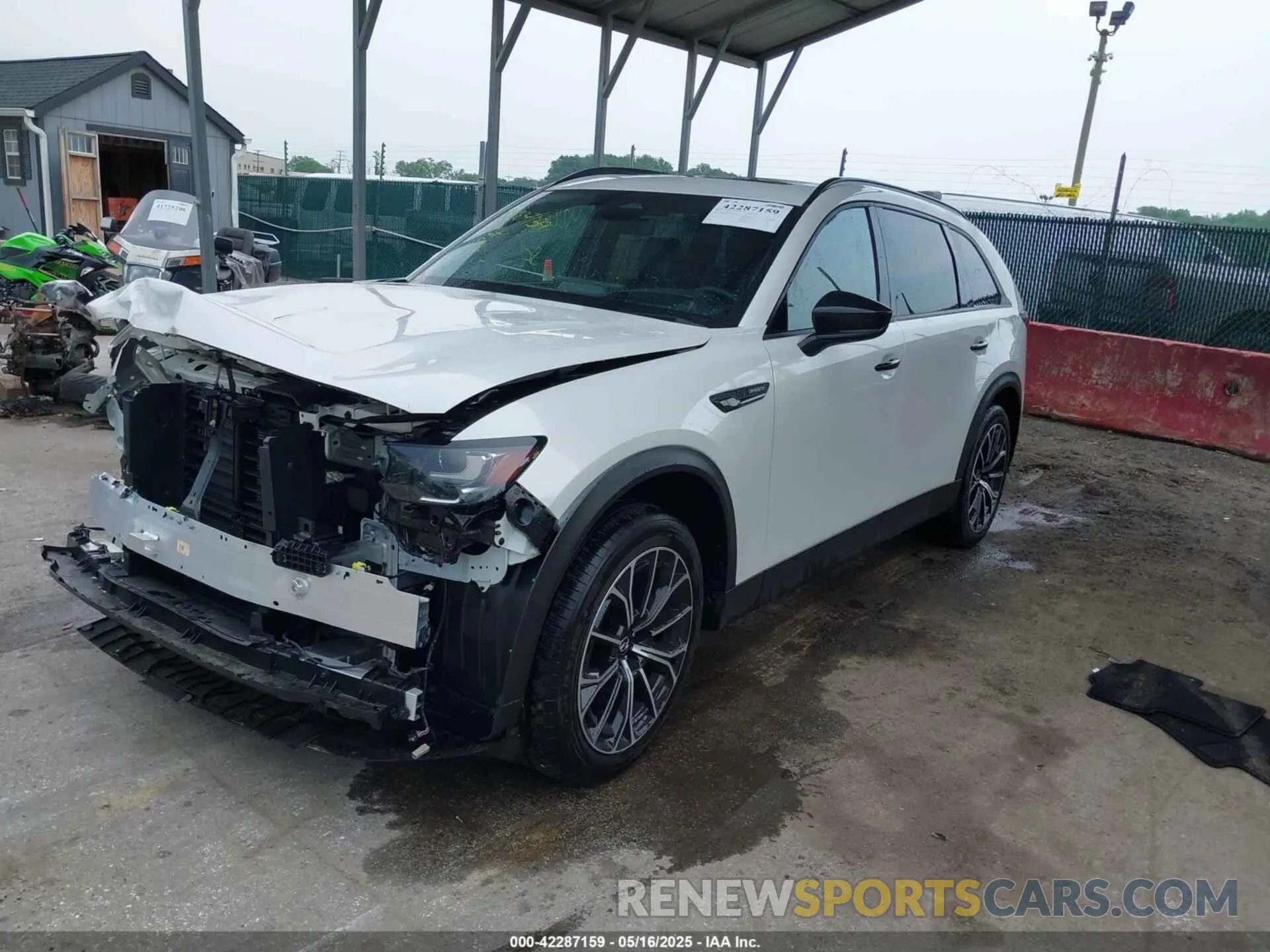 2 Фотография поврежденного автомобиля JM3KJEHA6S1111740 MAZDA CX-70 PHEV 2025