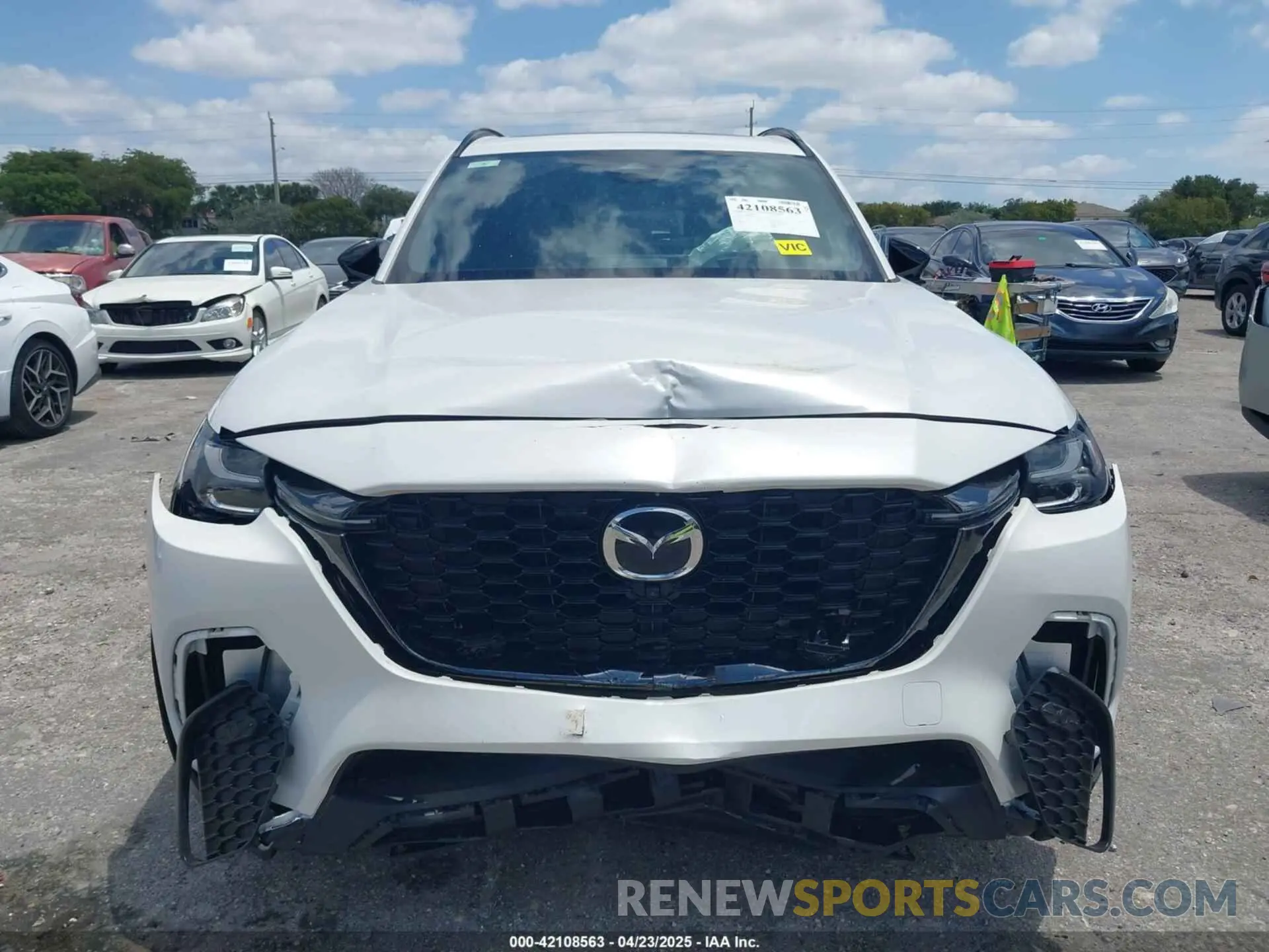 6 Photograph of a damaged car JM3KJEHASS1103427 MAZDA CX-70 PHEV 2025