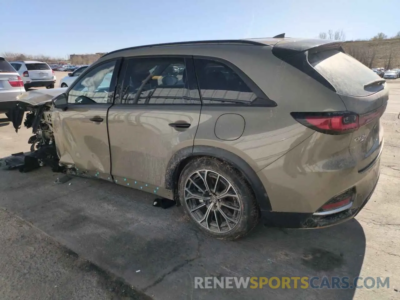 2 Фотография поврежденного автомобиля JM3KJDHAXS1100444 MAZDA CX-70 PREM 2025