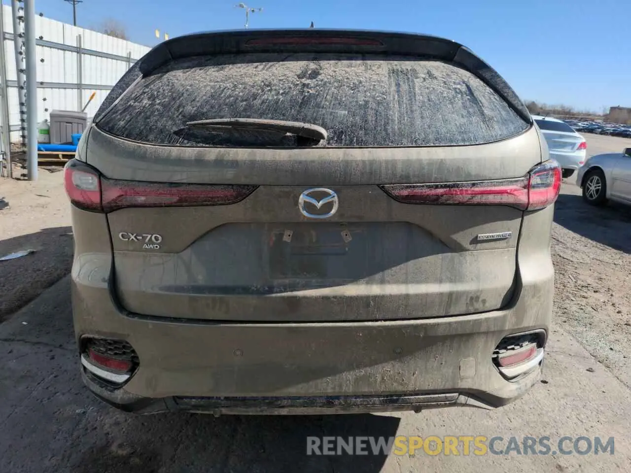 6 Фотография поврежденного автомобиля JM3KJDHAXS1100444 MAZDA CX-70 PREM 2025