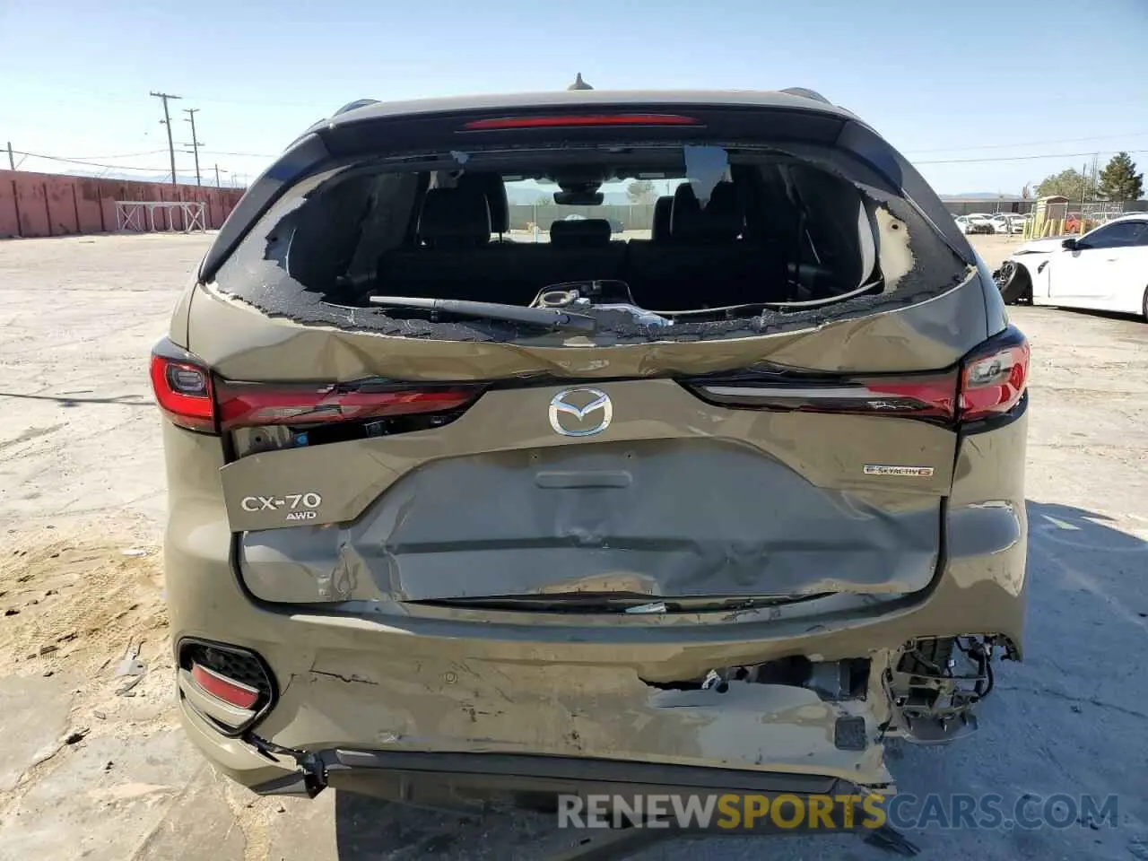 6 Фотография поврежденного автомобиля JM3KJDHC4S1122585 MAZDA CX-70 PREM 2025