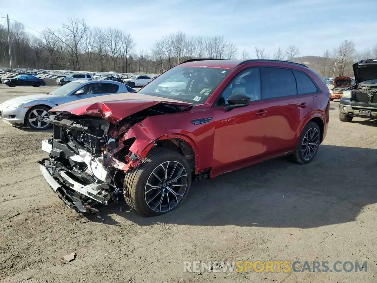 1 Photograph of a damaged car JM3KJDHC8S1104378 MAZDA CX-70 PREM 2025