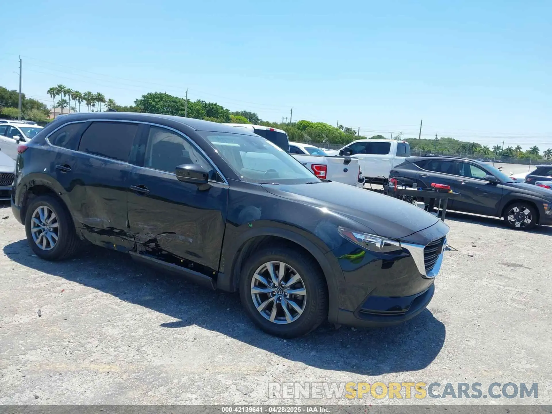 1 Photograph of a damaged car JM3TCABY3K0334837 MAZDA CX-9 2019
