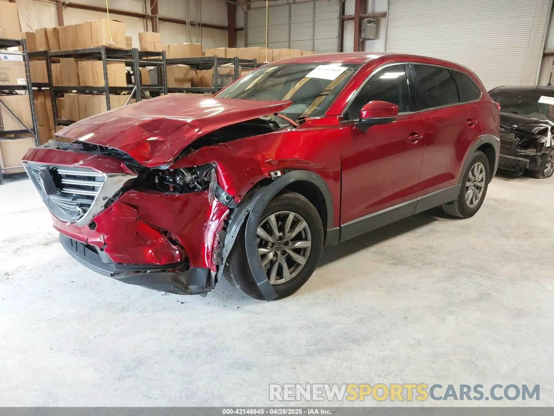 2 Photograph of a damaged car JM3TCACY1K0331904 MAZDA CX-9 2019