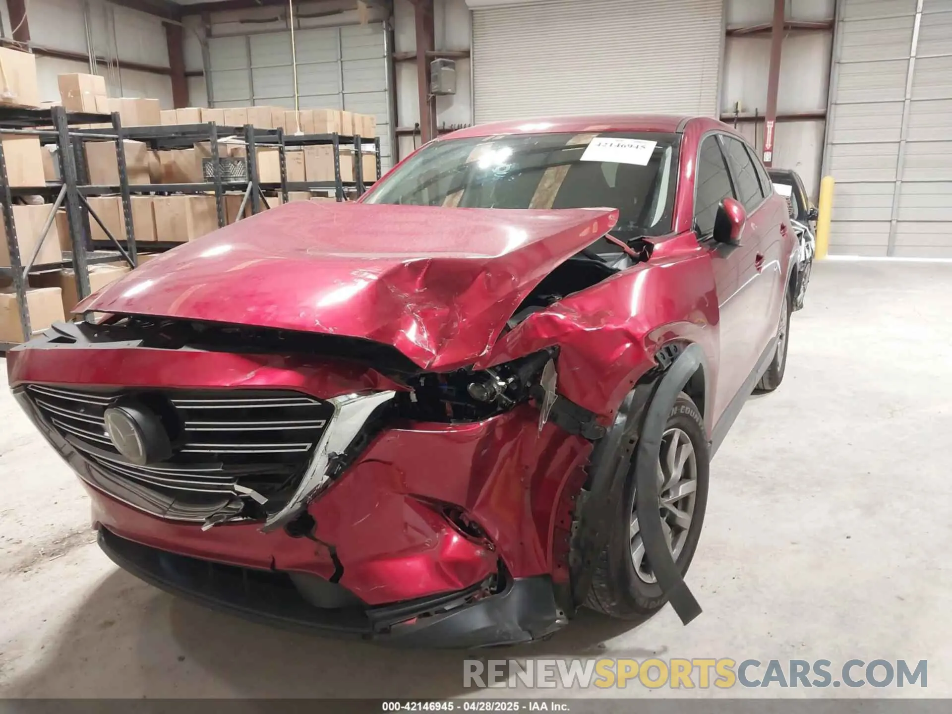 6 Photograph of a damaged car JM3TCACY1K0331904 MAZDA CX-9 2019