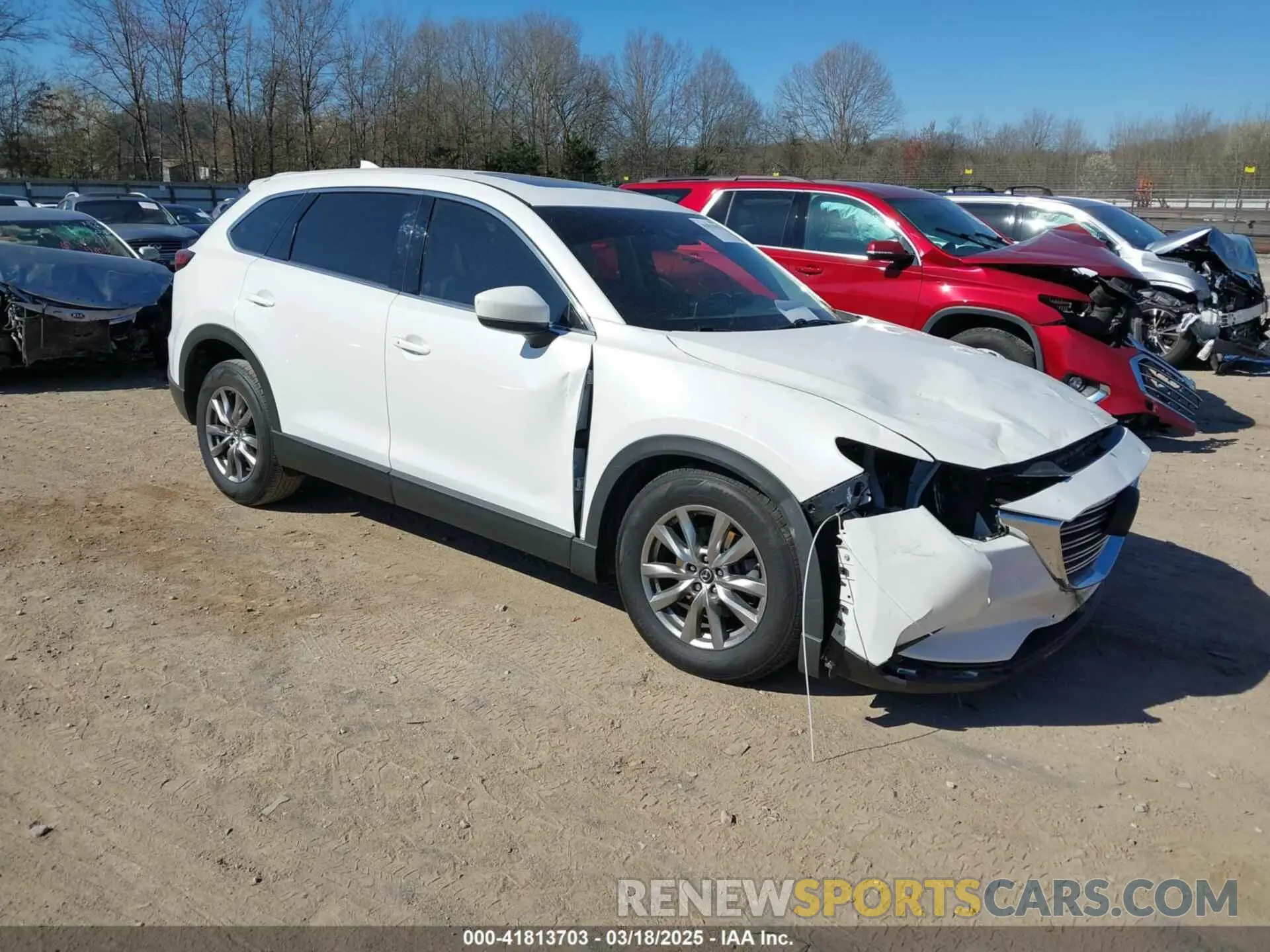1 Photograph of a damaged car JM3TCACY7K0303928 MAZDA CX-9 2019