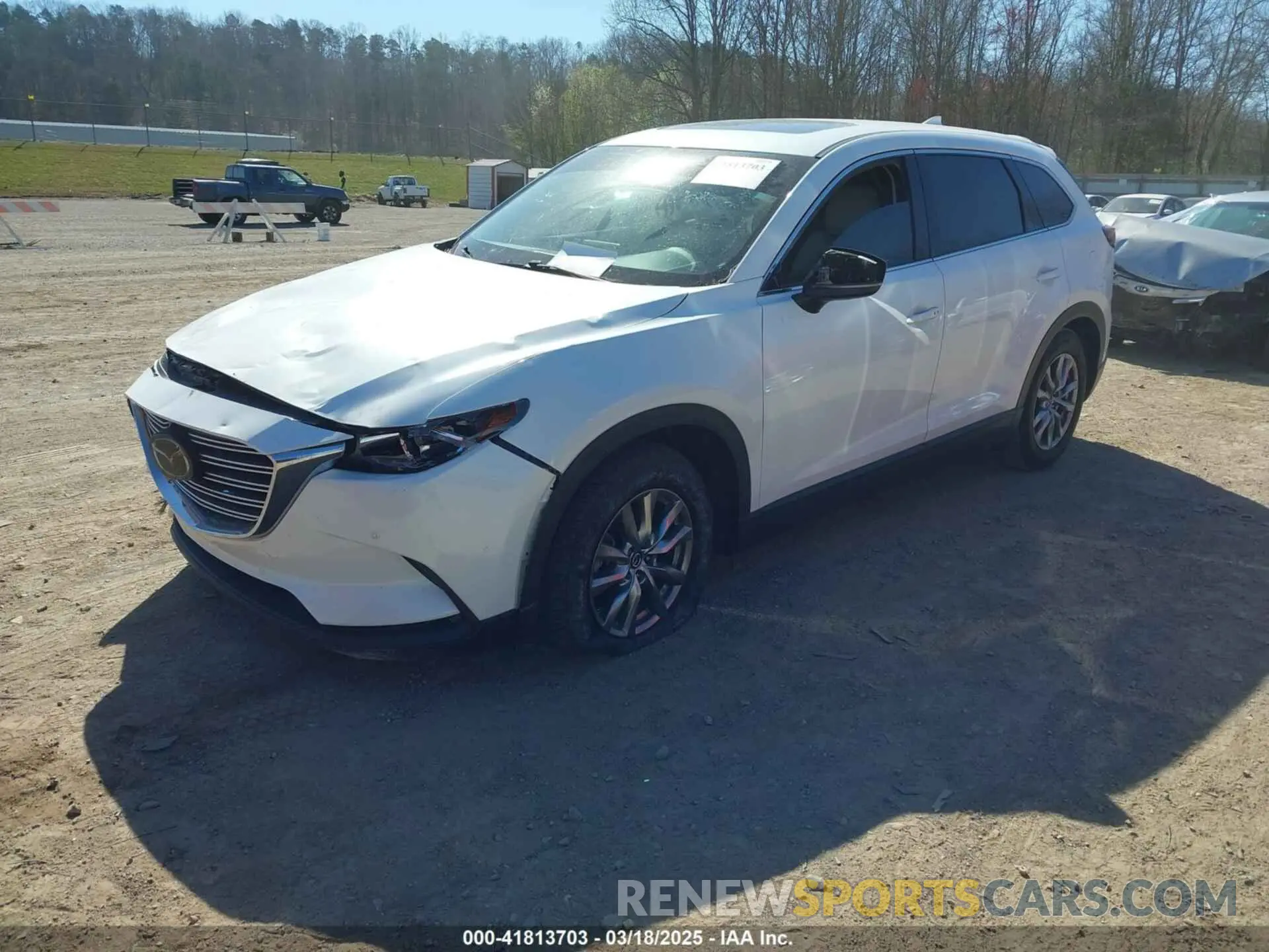 2 Photograph of a damaged car JM3TCACY7K0303928 MAZDA CX-9 2019