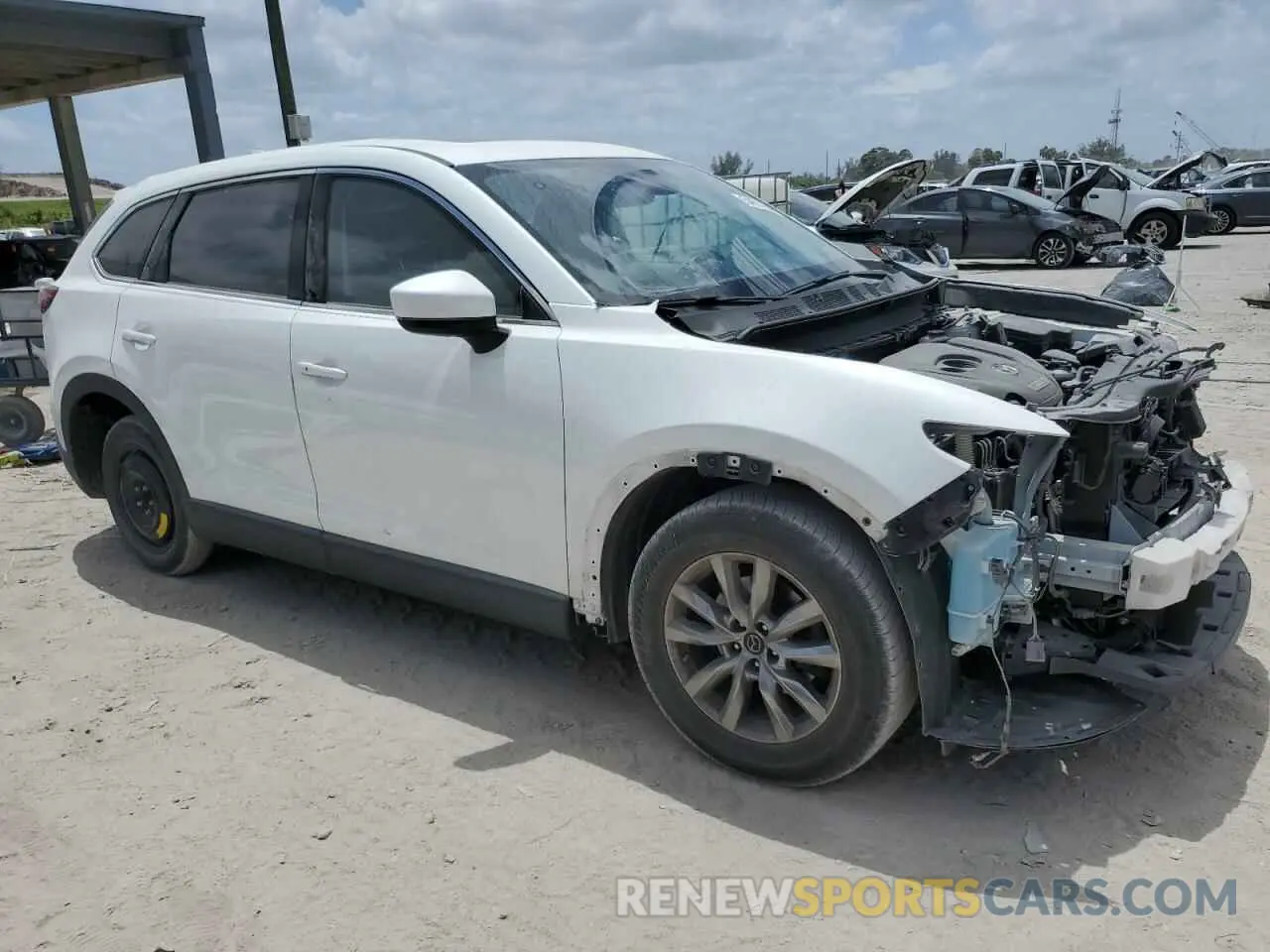 4 Фотография поврежденного автомобиля JM3TCACY7K0329882 MAZDA CX-9 2019