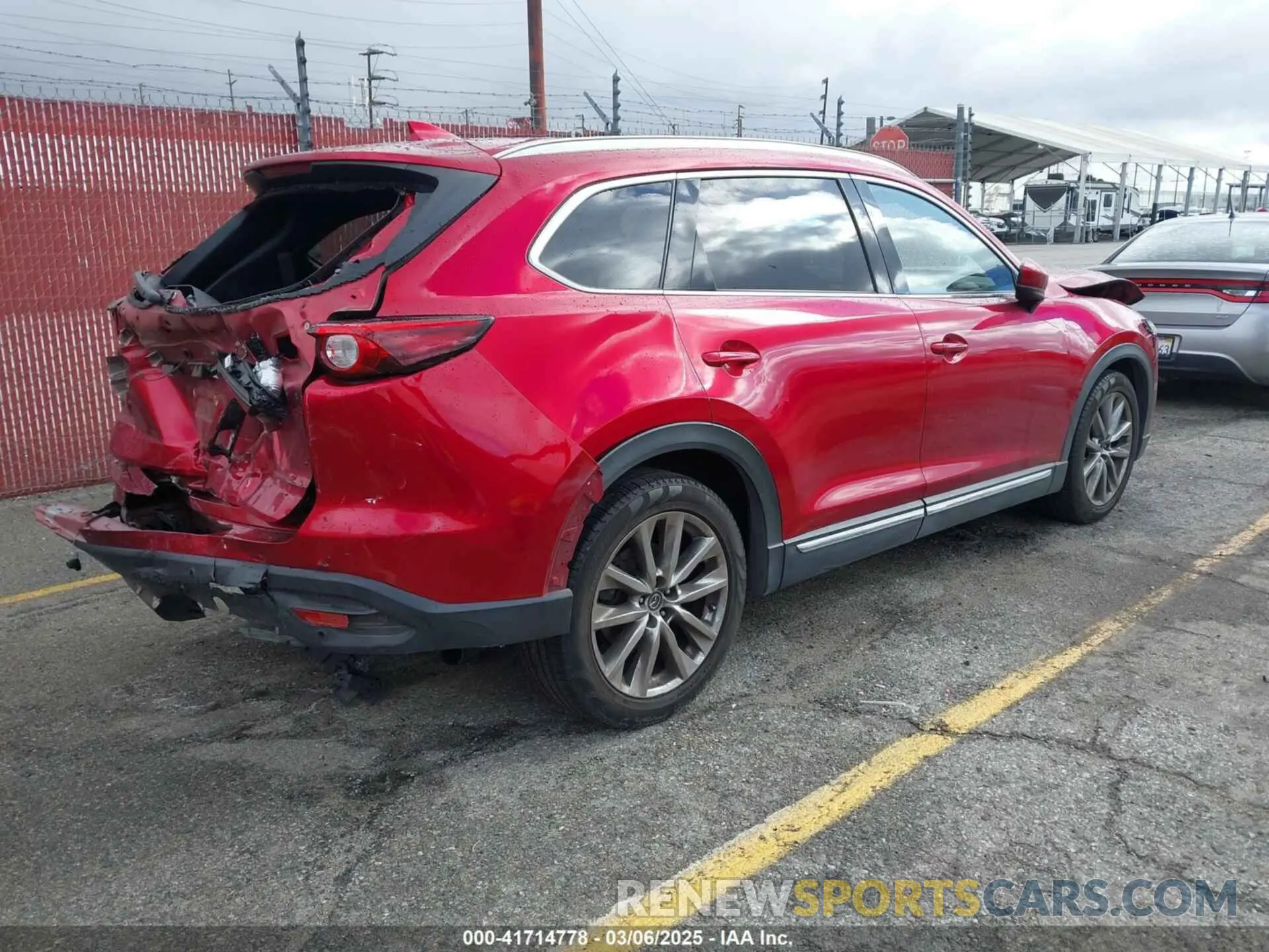 4 Фотография поврежденного автомобиля JM3TCADY3K0306761 MAZDA CX-9 2019