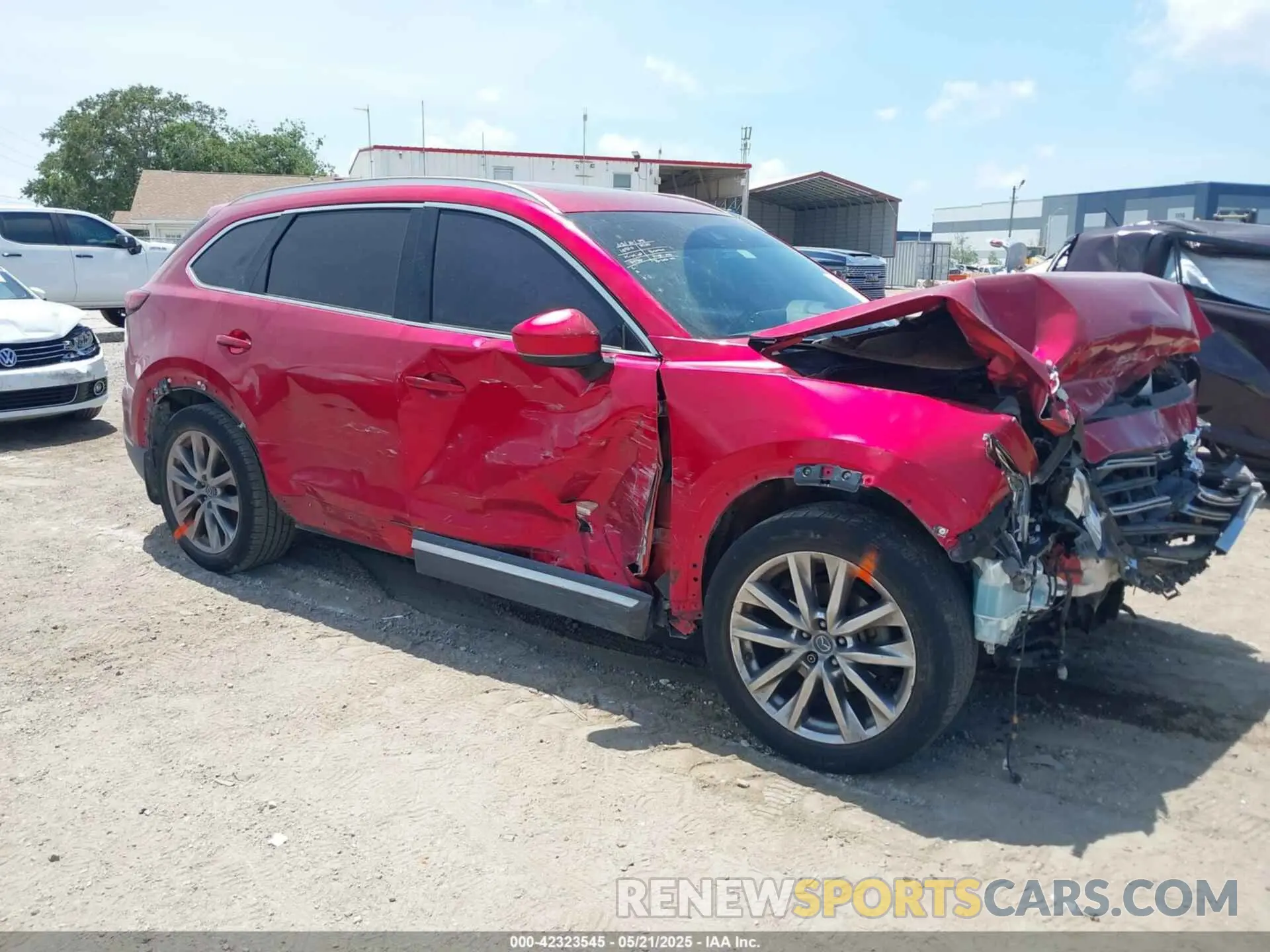 1 Photograph of a damaged car JM3TCADY5K0302436 MAZDA CX-9 2019
