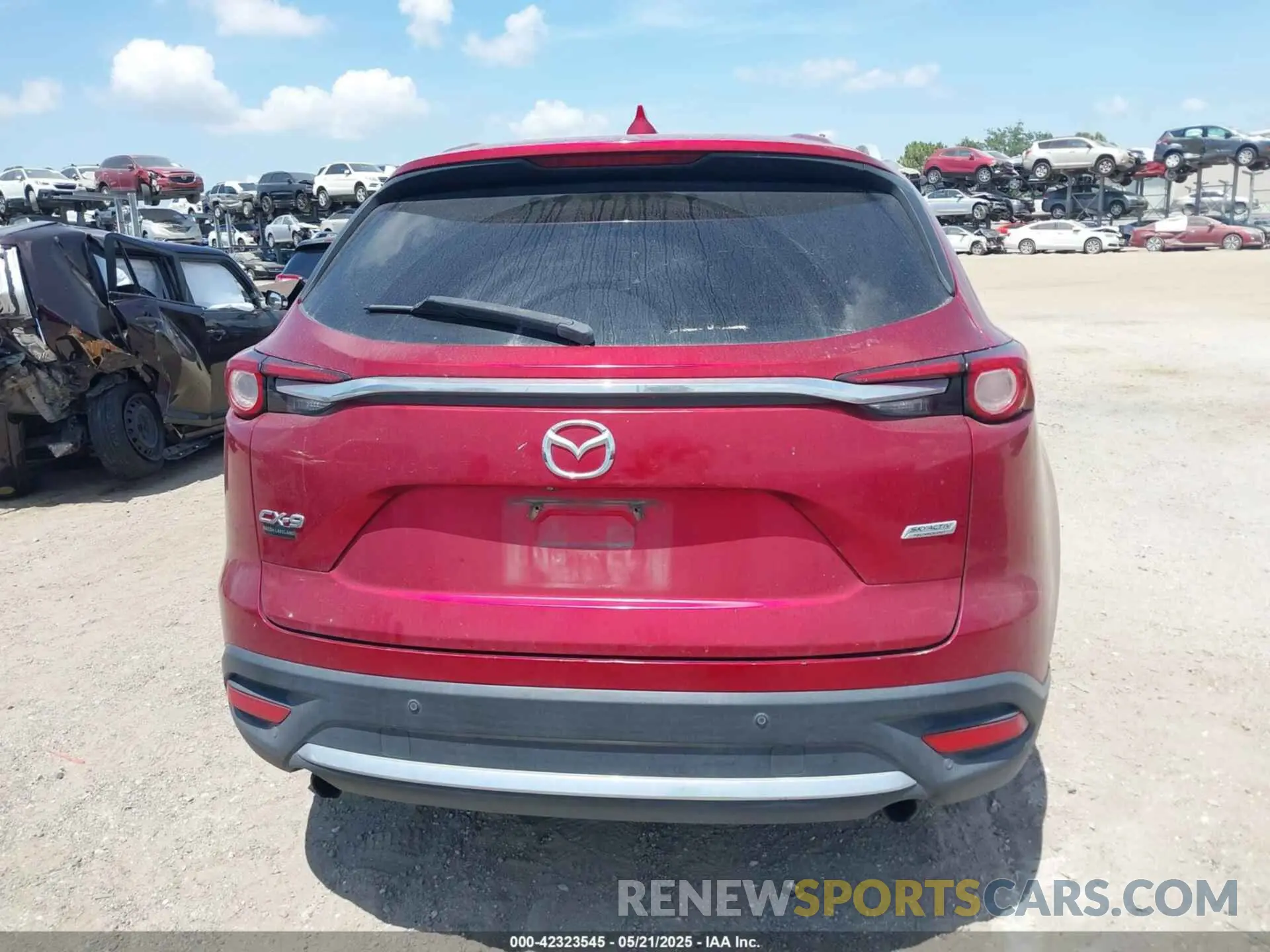 16 Photograph of a damaged car JM3TCADY5K0302436 MAZDA CX-9 2019