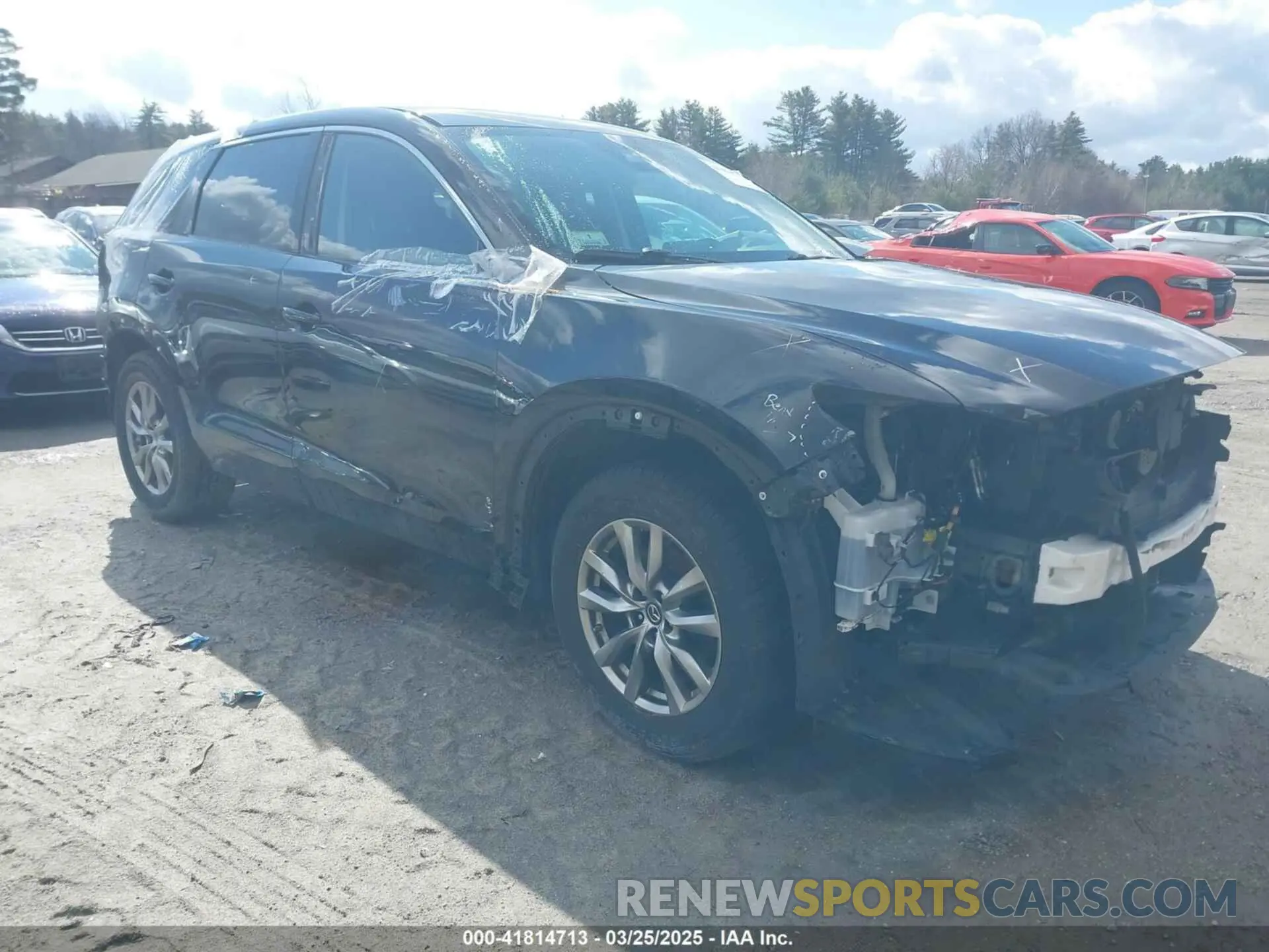 1 Фотография поврежденного автомобиля JM3TCBCY0K0317028 MAZDA CX-9 2019