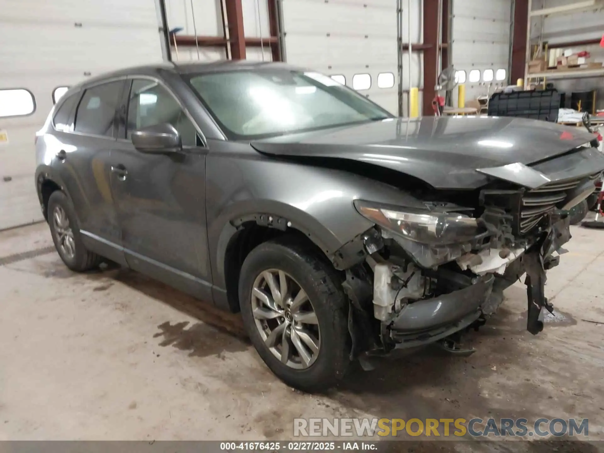 1 Photograph of a damaged car JM3TCBCY3K0305147 MAZDA CX-9 2019
